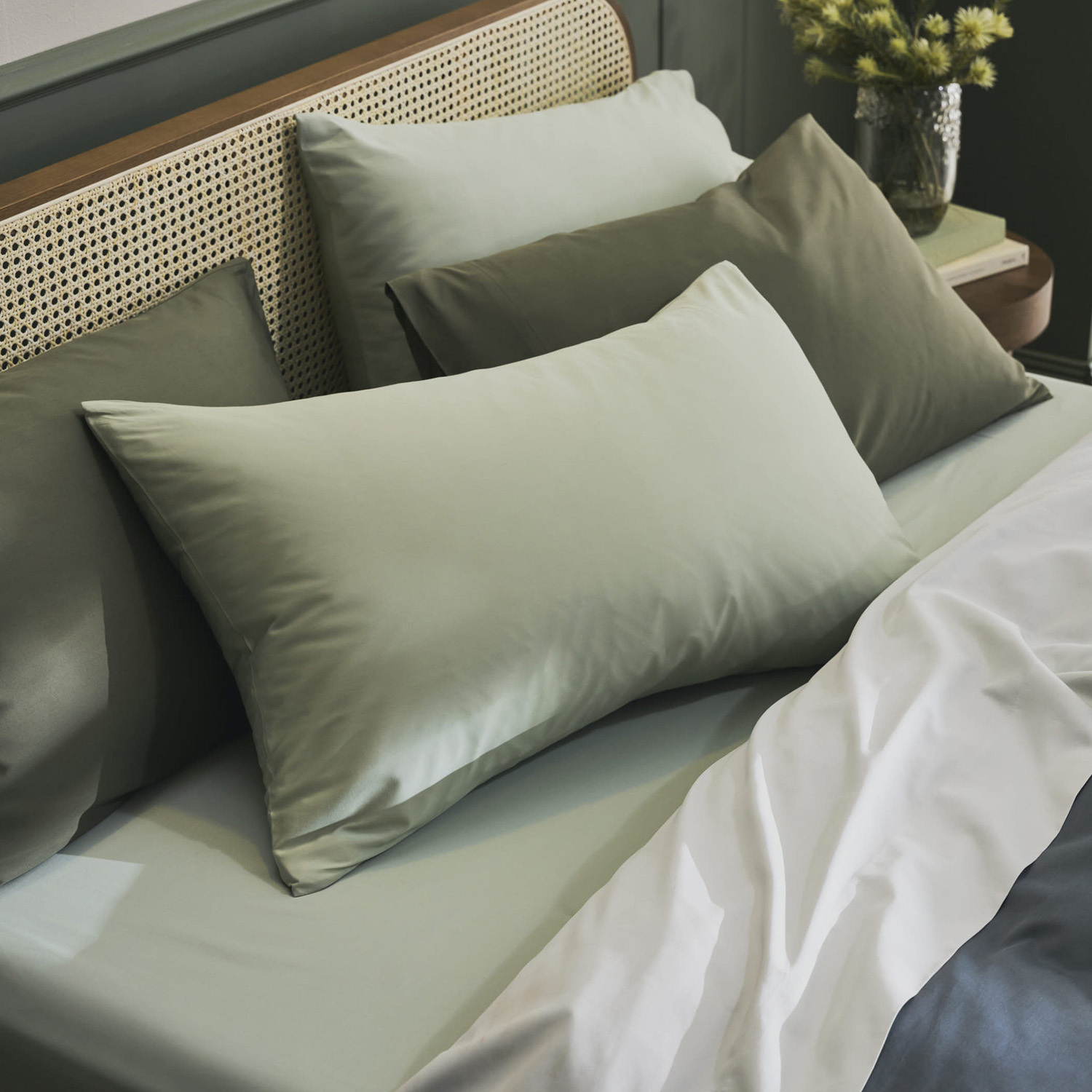 400TC Bamboo & Cotton Fitted Sheet Set