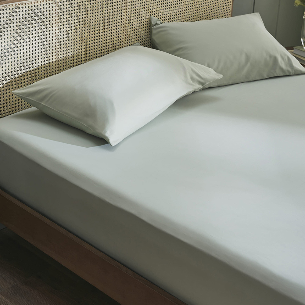 400TC Bamboo & Cotton Fitted Sheet Set