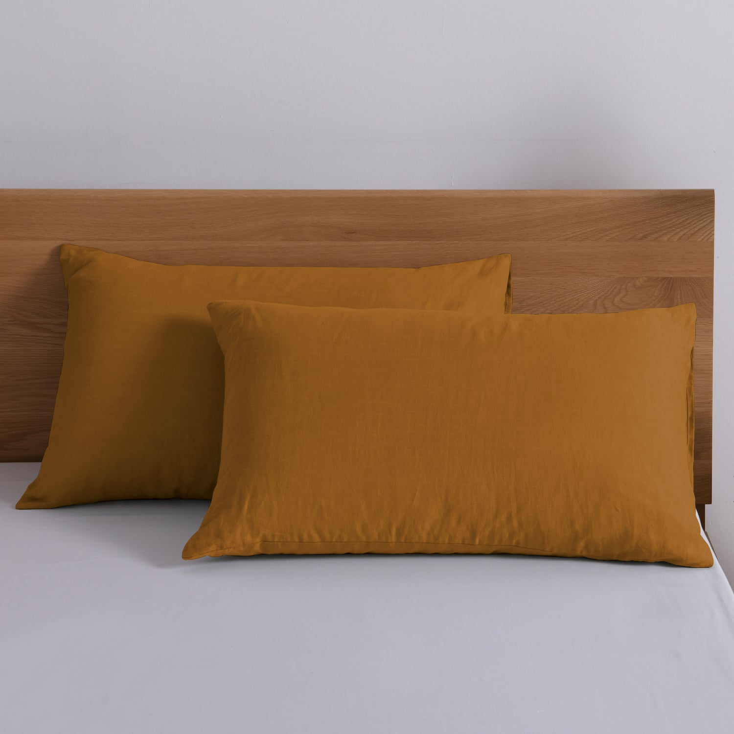 Pure French Flax Linen Standard Pillowcases