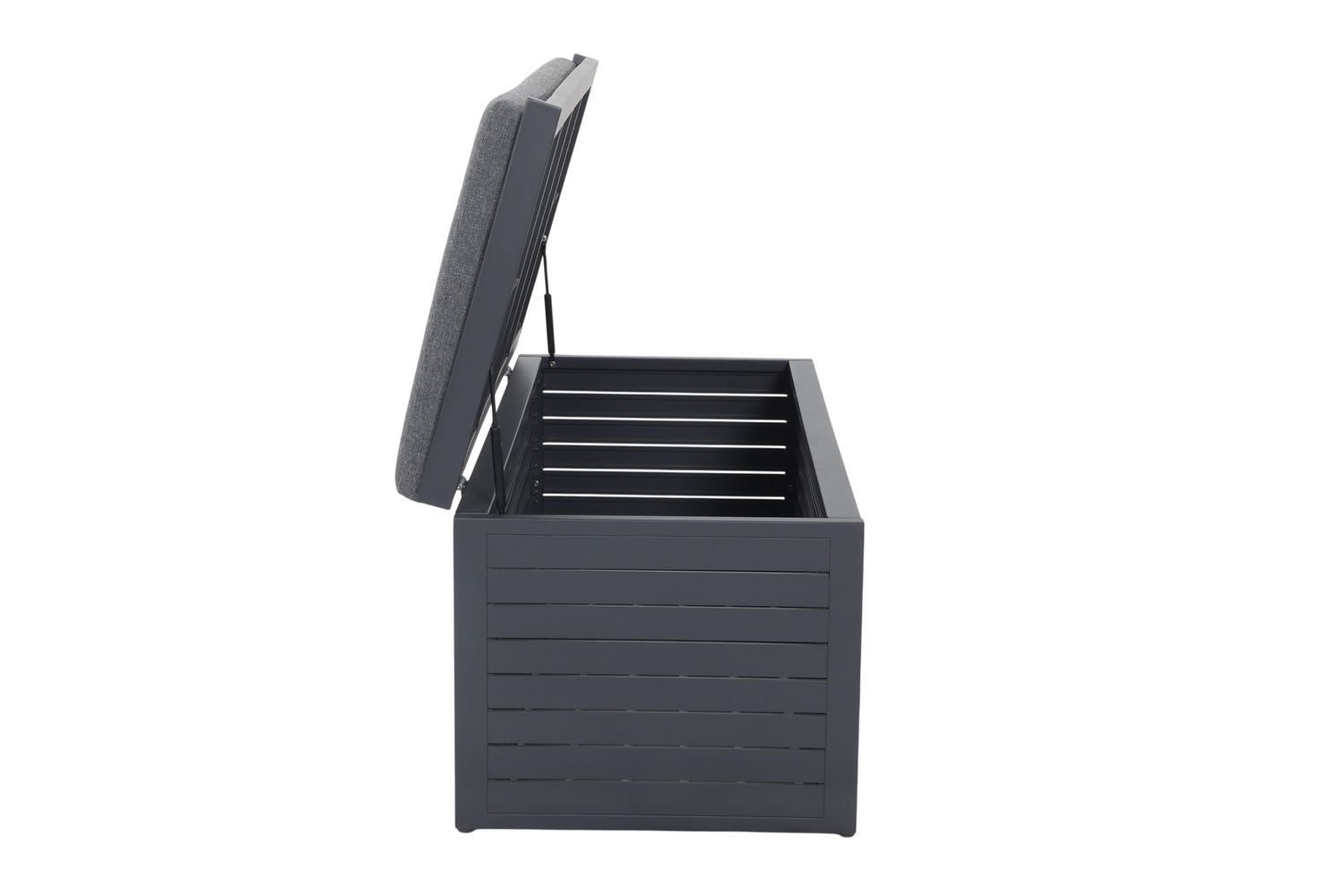 2 Seater Malibu Aluminium Outdoor Storage Bench
