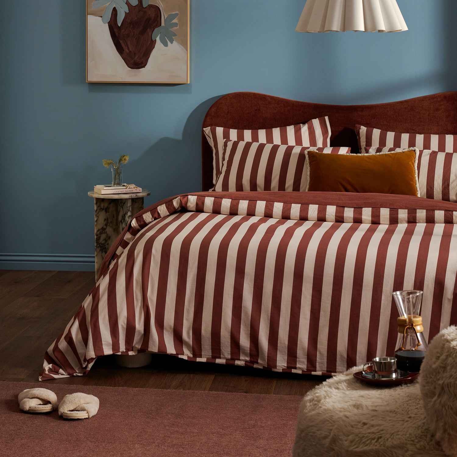 Sutton Cotton & Linen Fitted Sheet Set