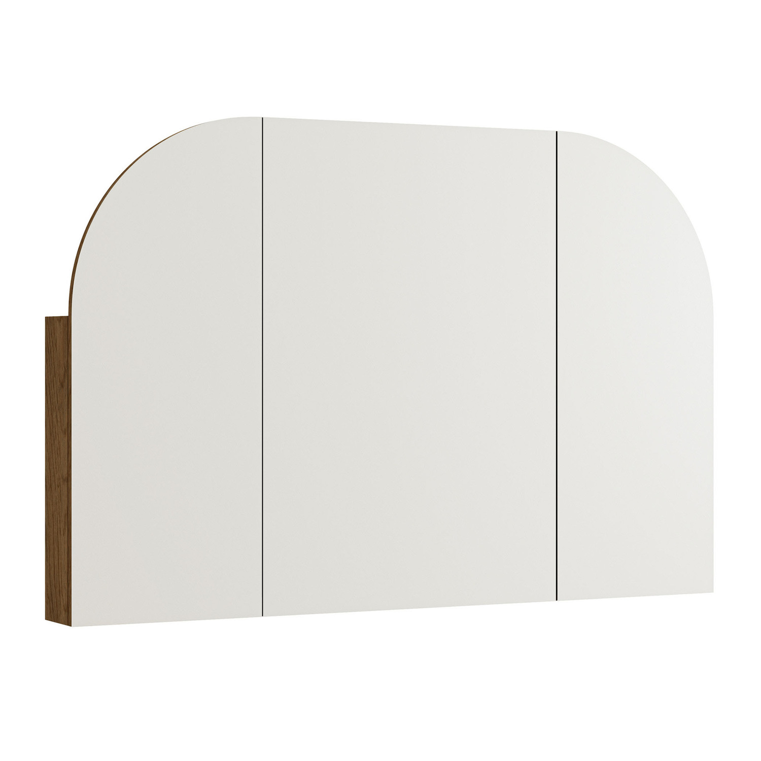 Florence Walnut 1200mm Vanity Package with LED Mirror