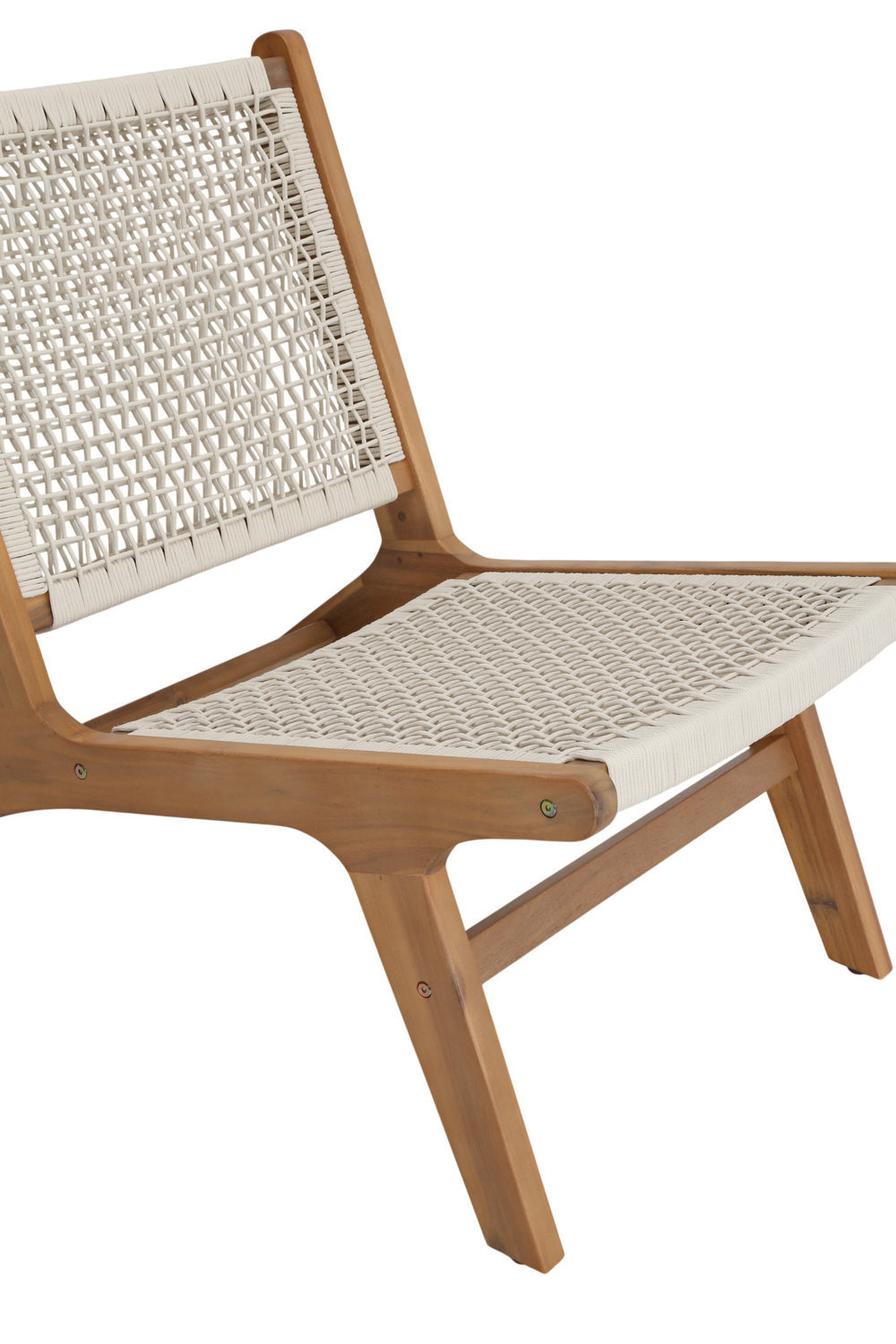 Harbour Acacia Wood Outdoor Lounge Chair