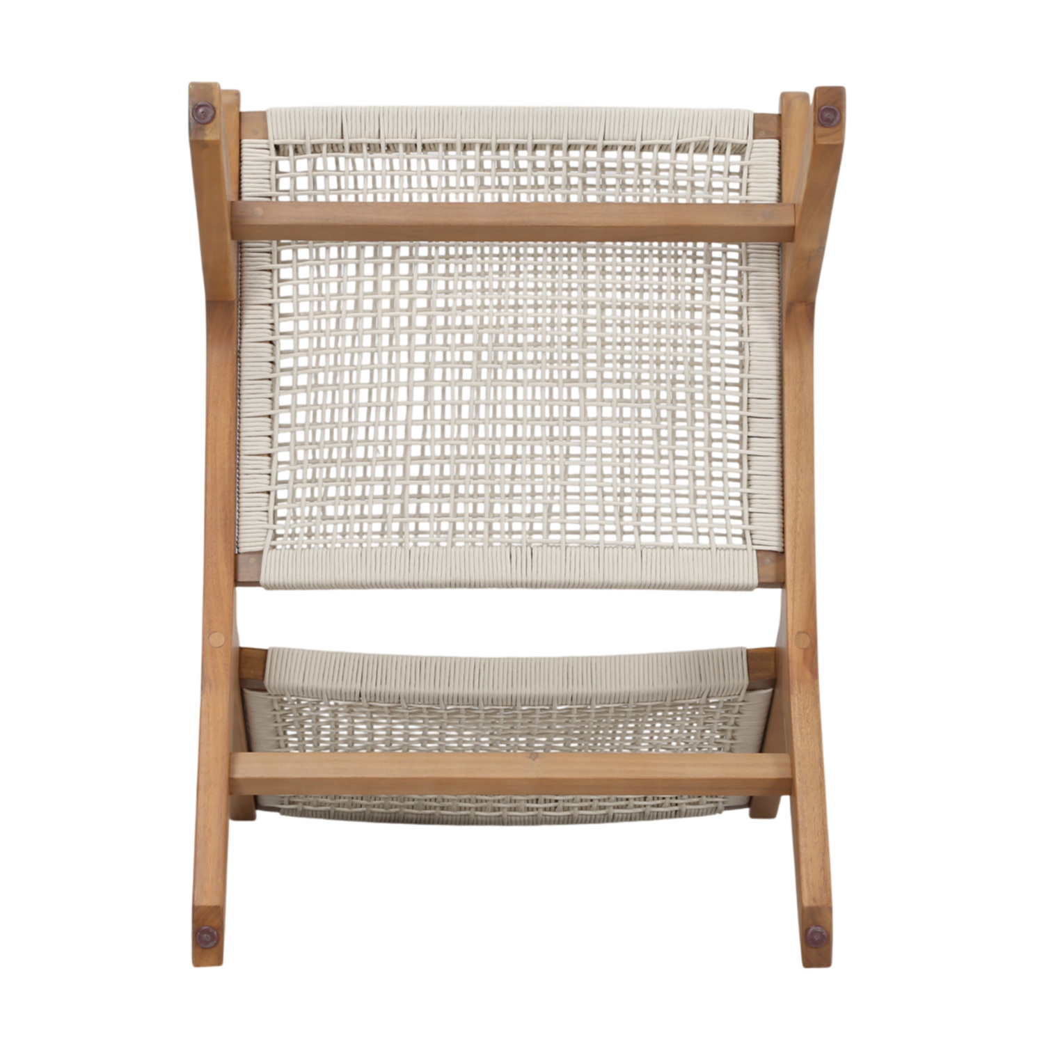 Harbour Acacia Wood Outdoor Lounge Chair