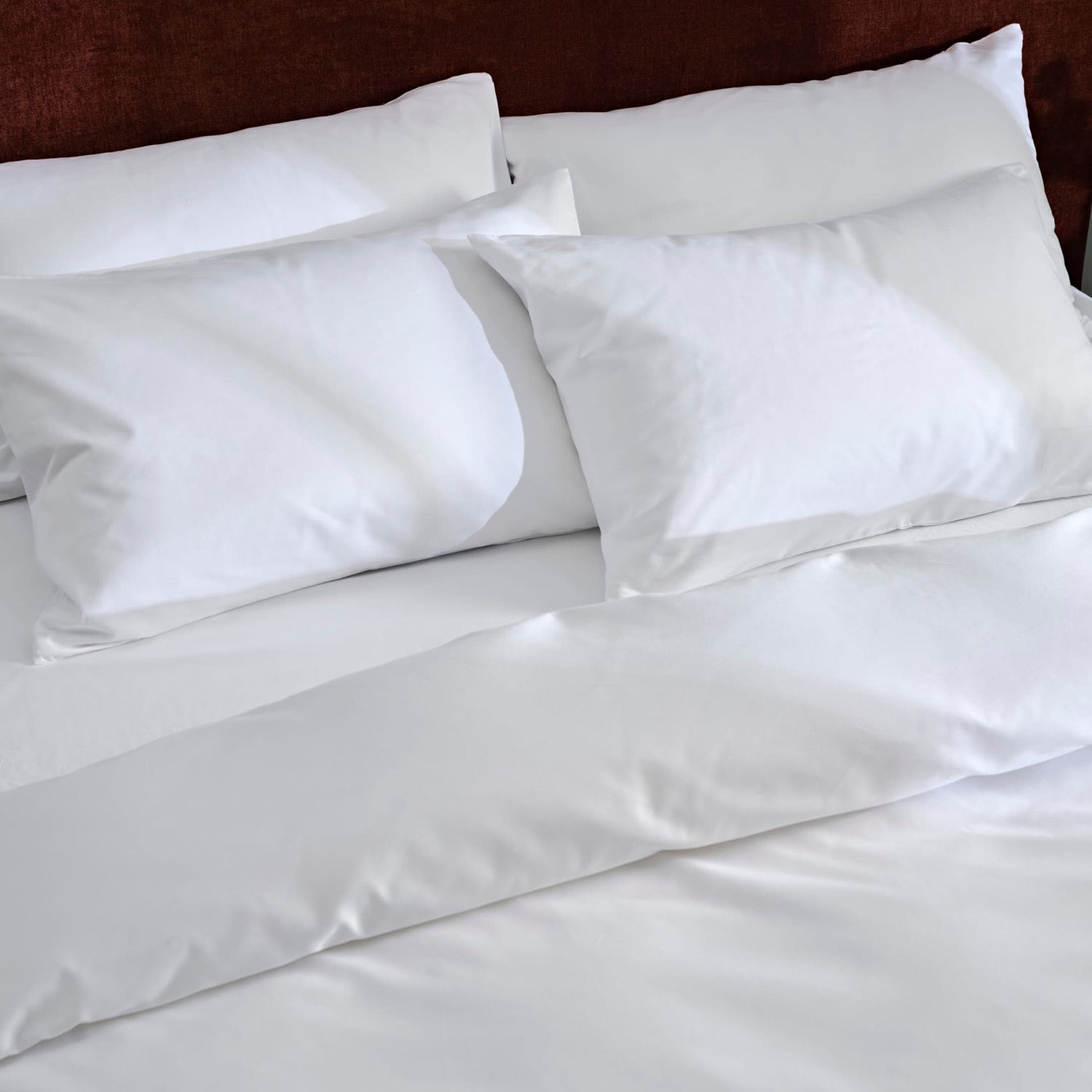 Luxury 1000TC Cotton-Blend Fitted Sheet Set