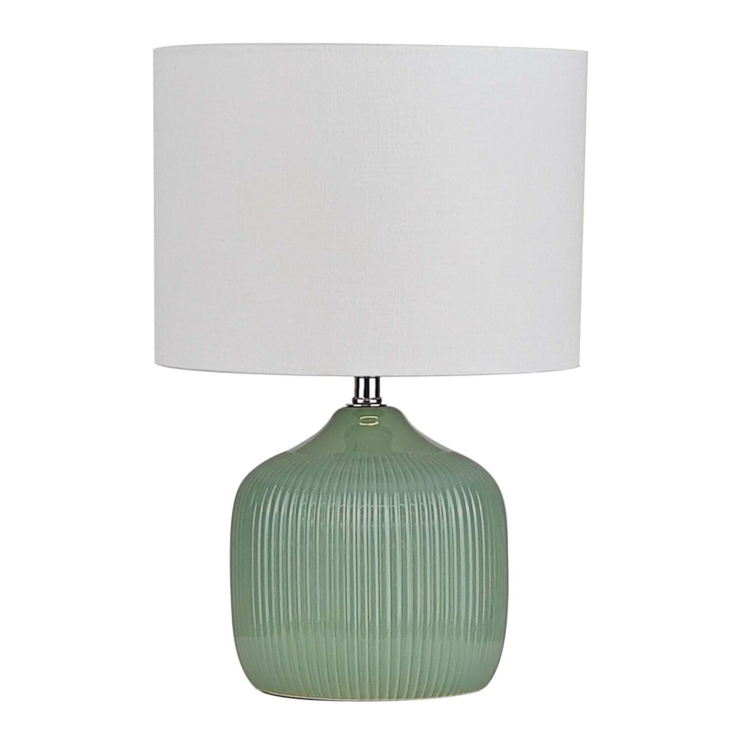 Darcy Ceramic & Linen Bedside Lamp