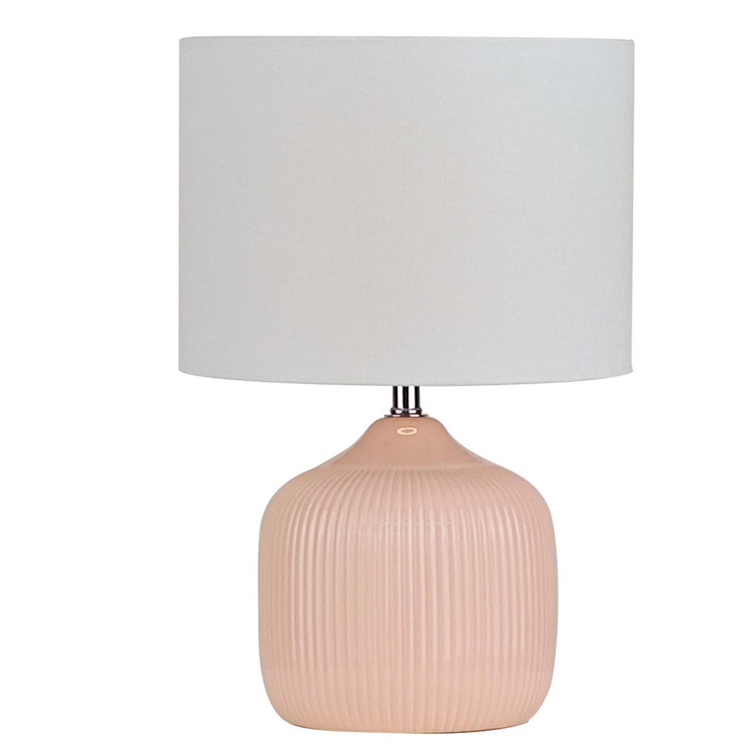 Darcy Ceramic & Linen Bedside Lamp