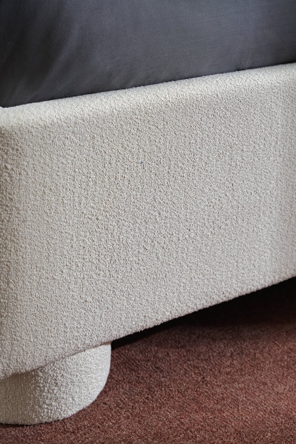 Nola Boucle Bed Base