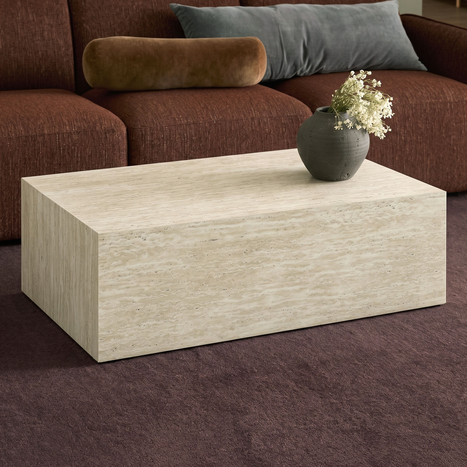 Milly Stone-Look Coffee Table