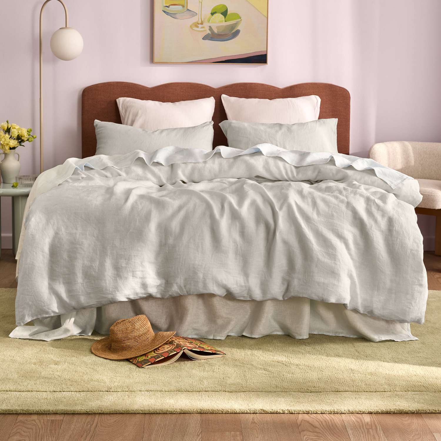Pure French Flax Linen Quilt Cover Set