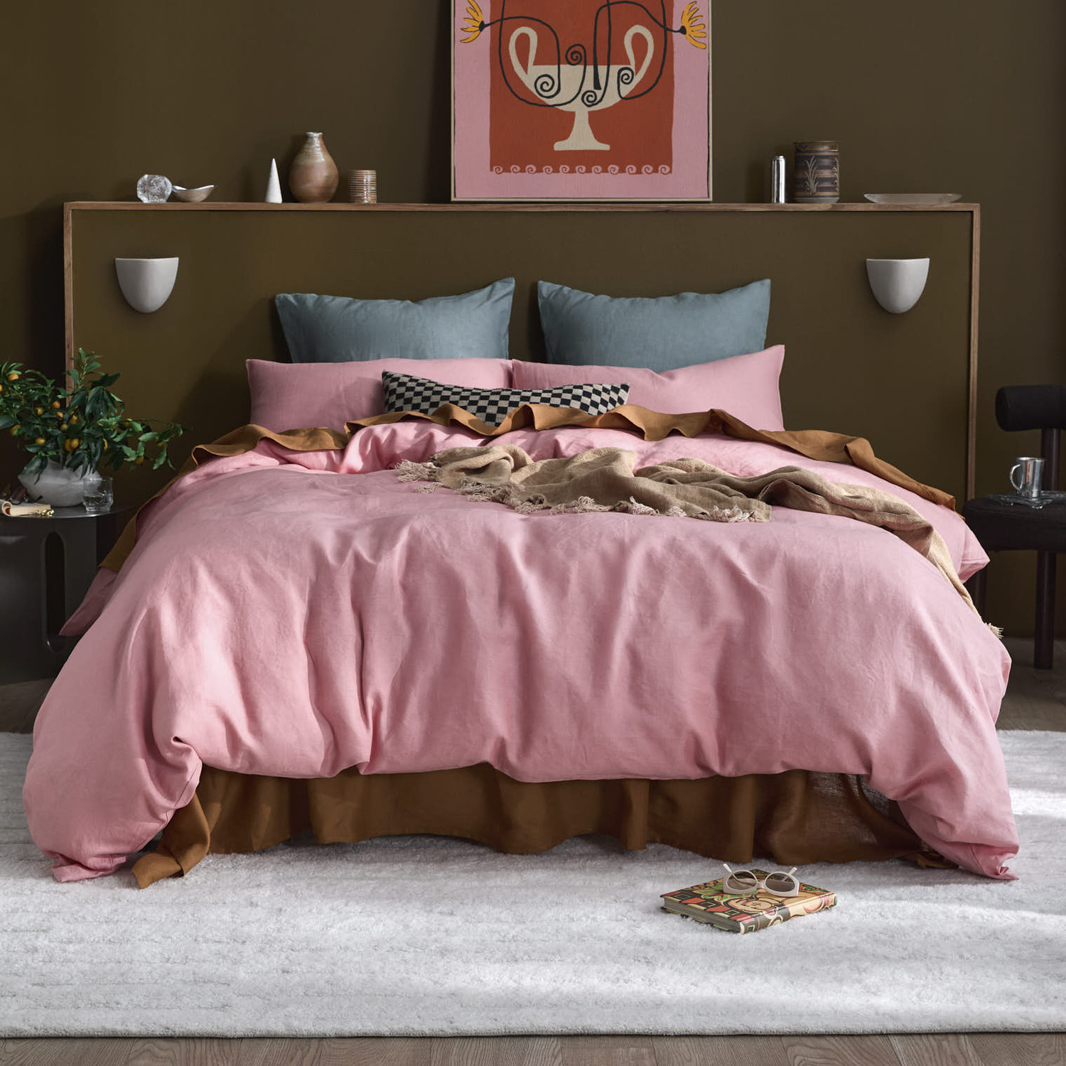 Pure French Flax Linen Quilt Cover Set