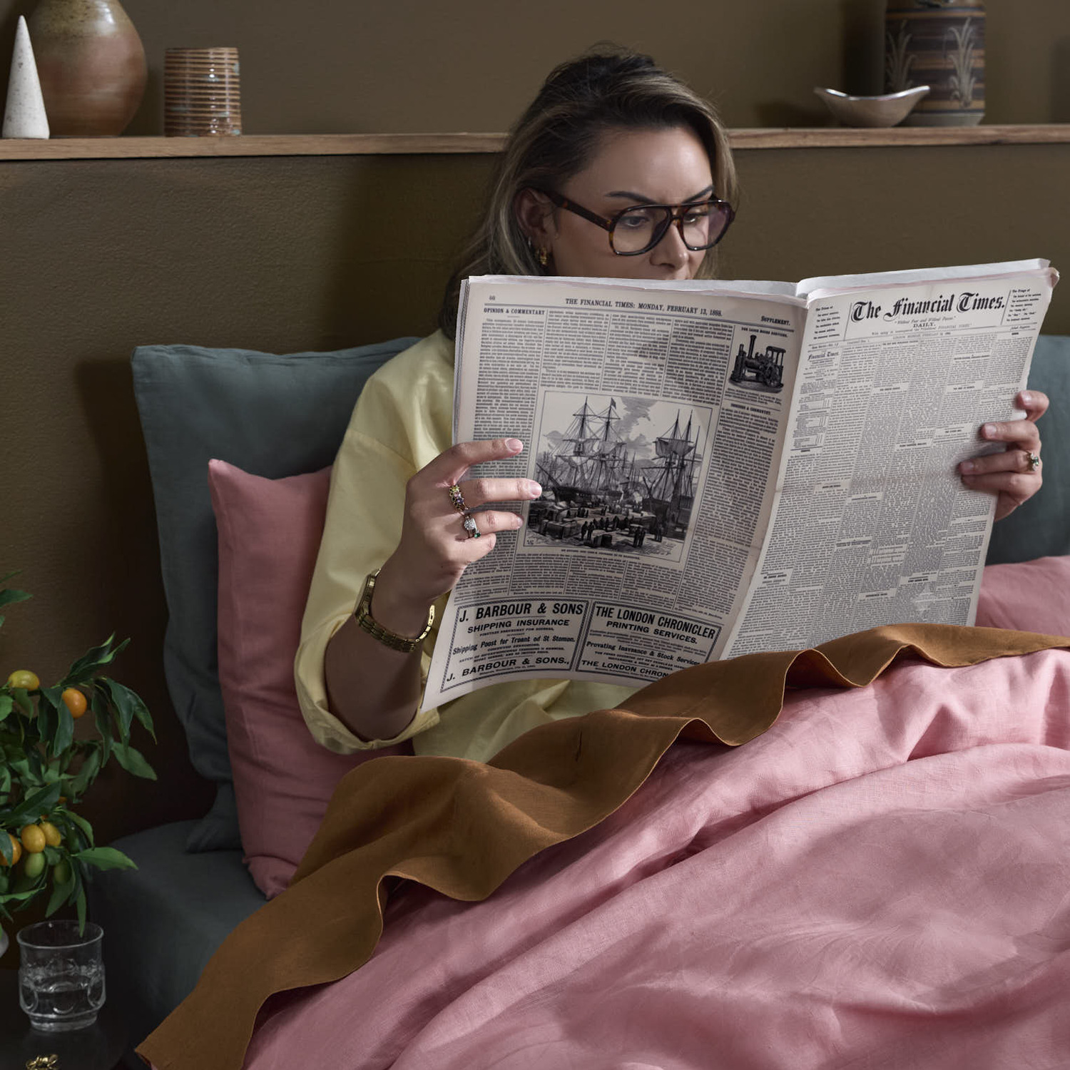 Pure French Flax Linen Quilt Cover Set