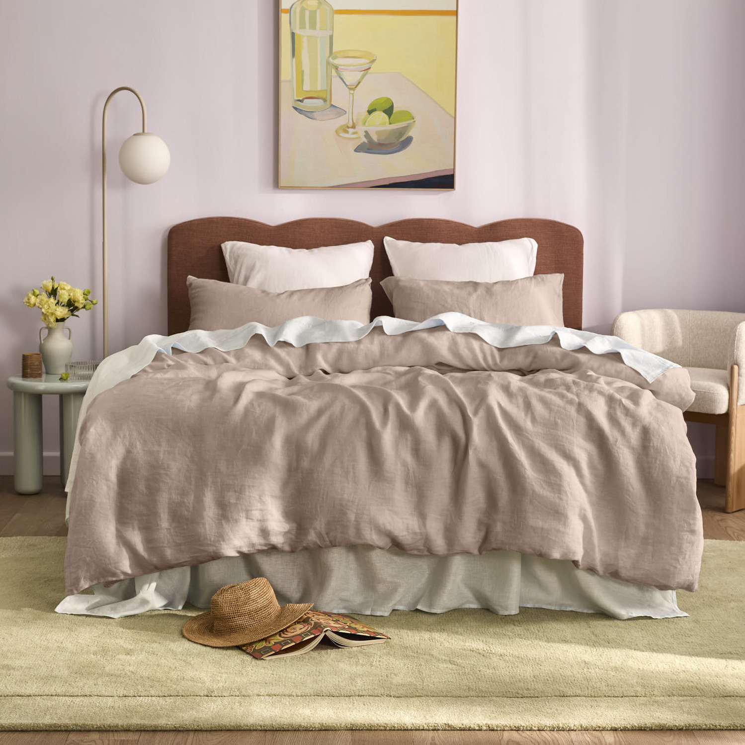 Pure French Flax Linen Quilt Cover Set