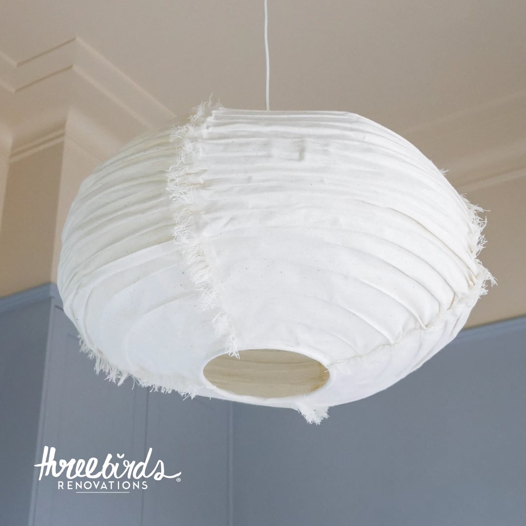 Jovie Jute Fabric Pendant Light