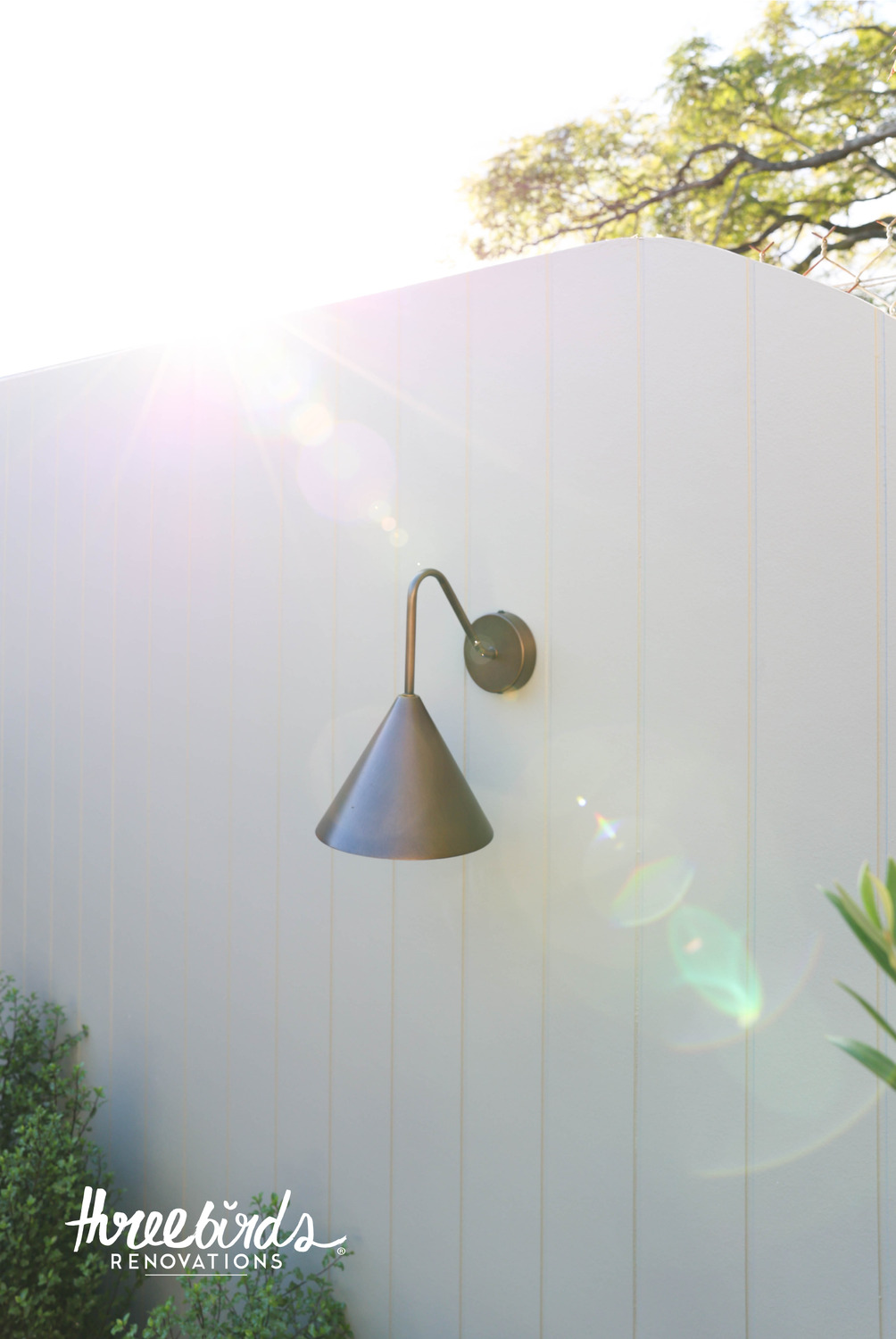 Presley Curved Arm Outdoor Wall Light