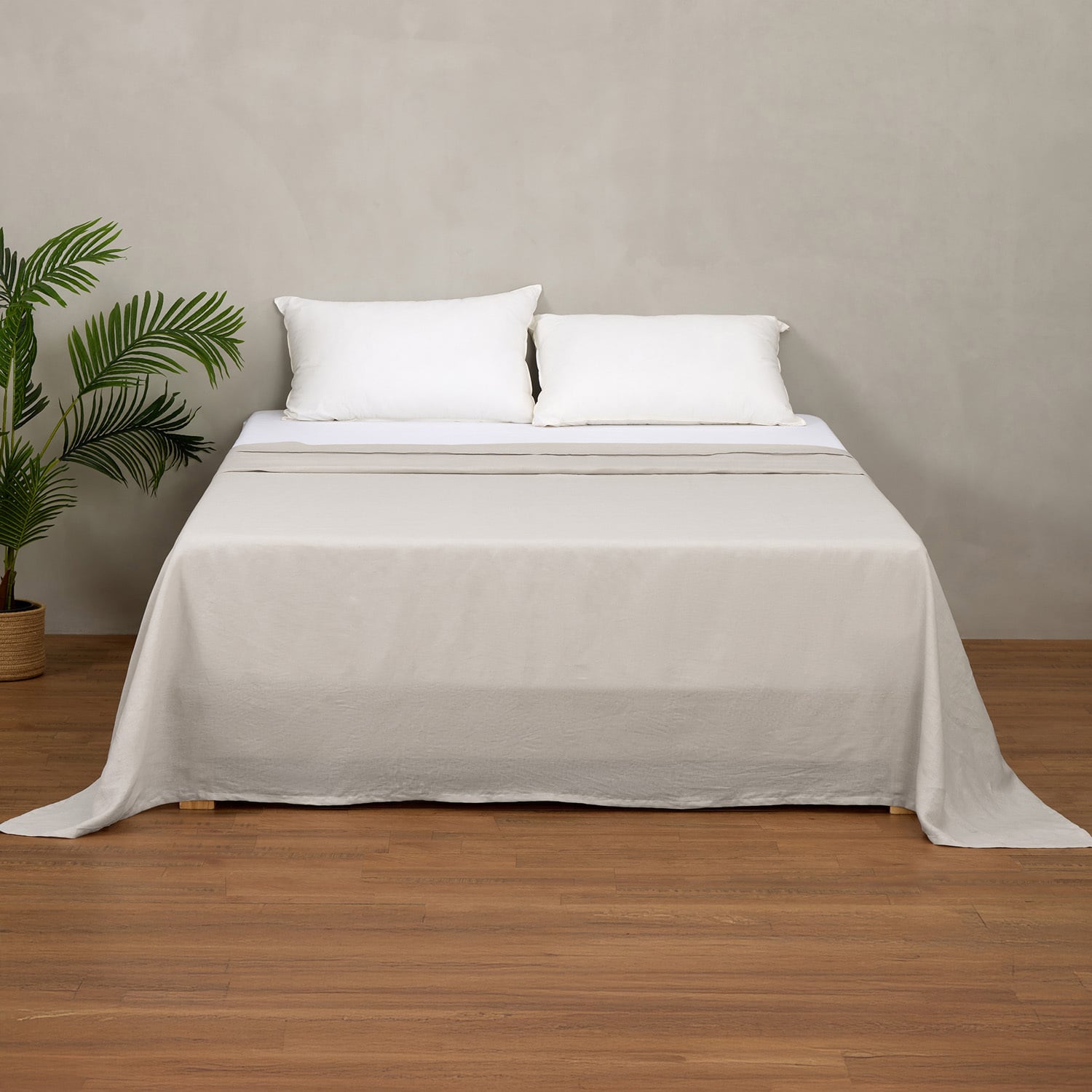 Pure French Flax Linen Flat Sheet