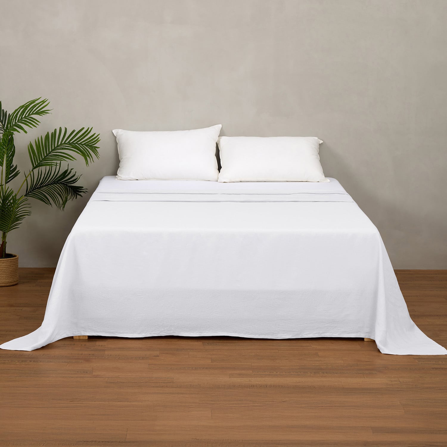 Pure French Flax Linen Flat Sheet