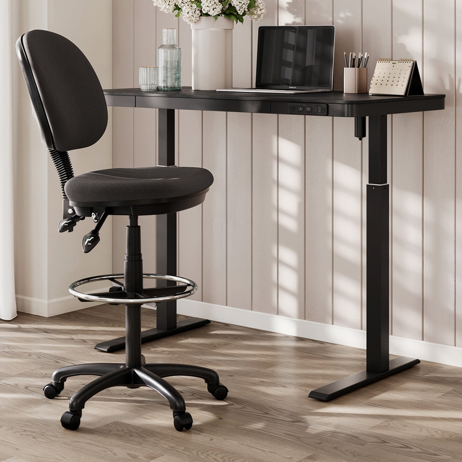 Dylan Medium Back Drafting Chair
