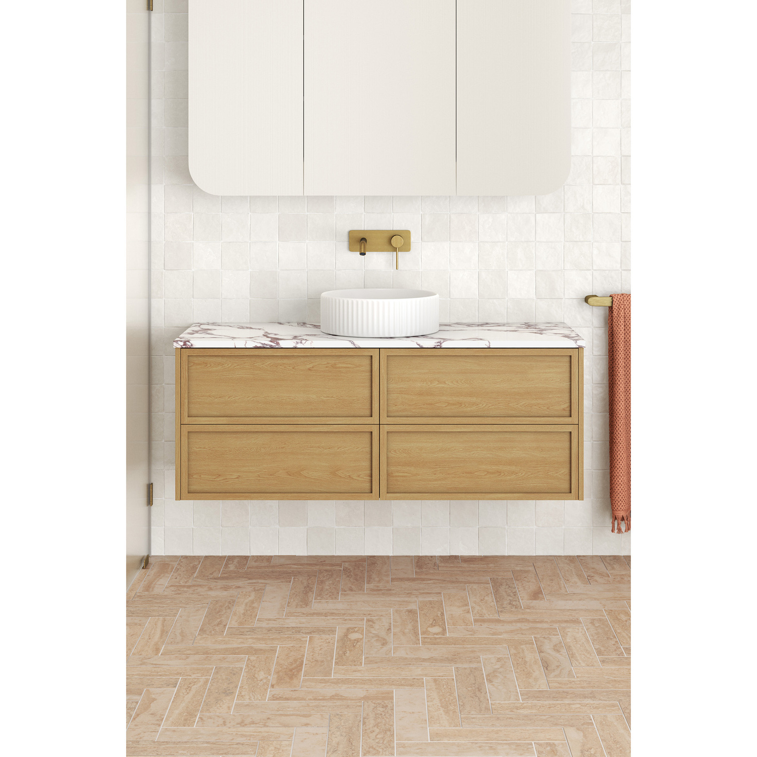 Viola-Look 1200mm Wall Hung Single Vanity
