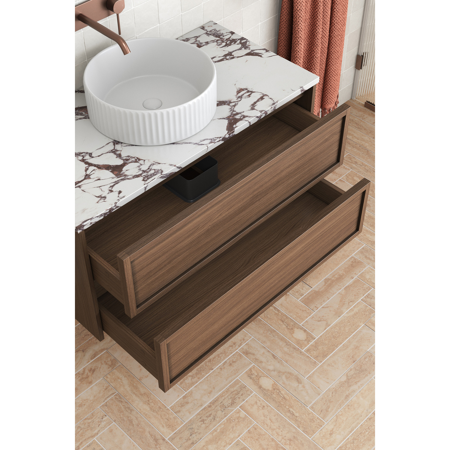 Viola-Look 900mm Wall Hung Single Vanity