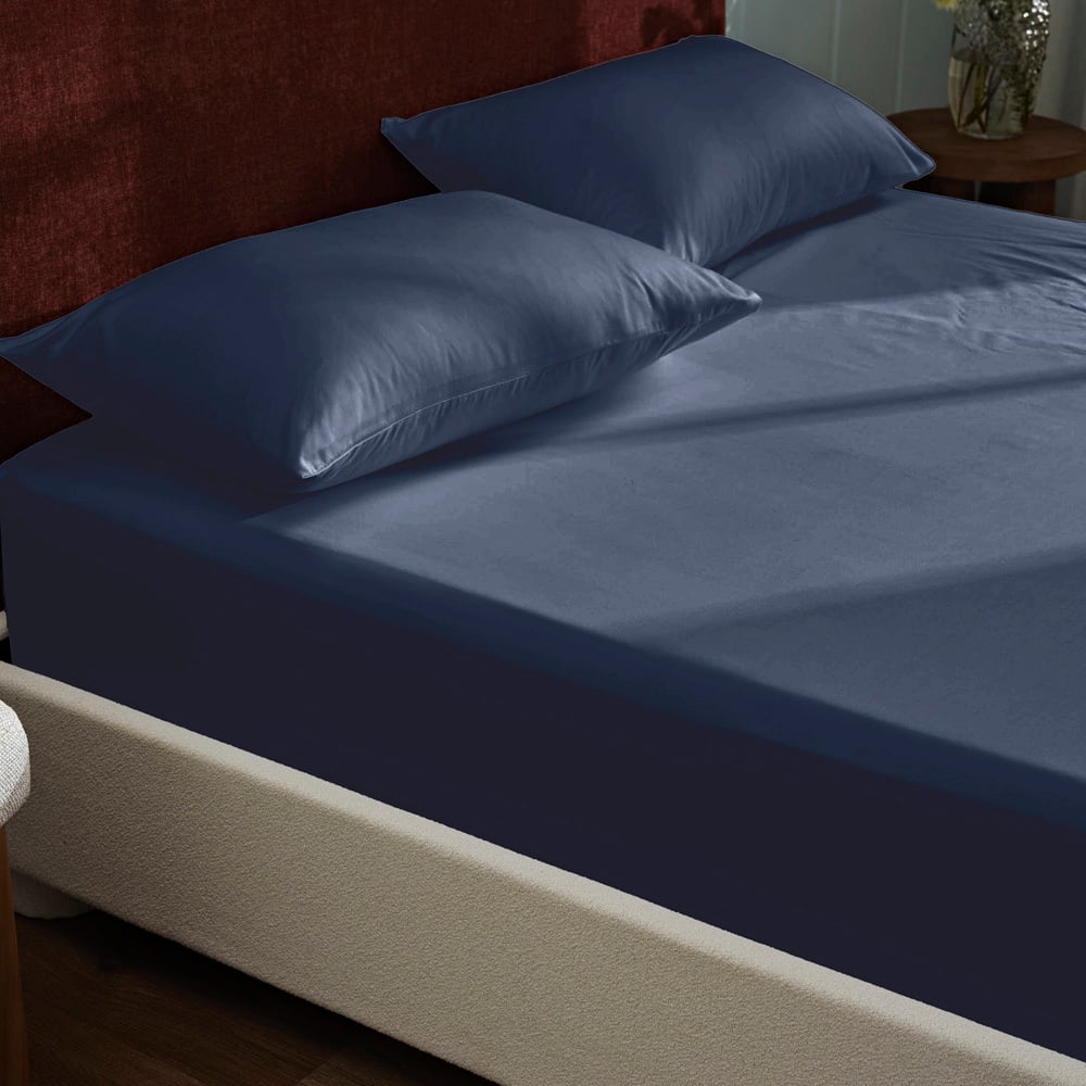 Luxury 1000TC Cotton-Blend Fitted Sheet Set