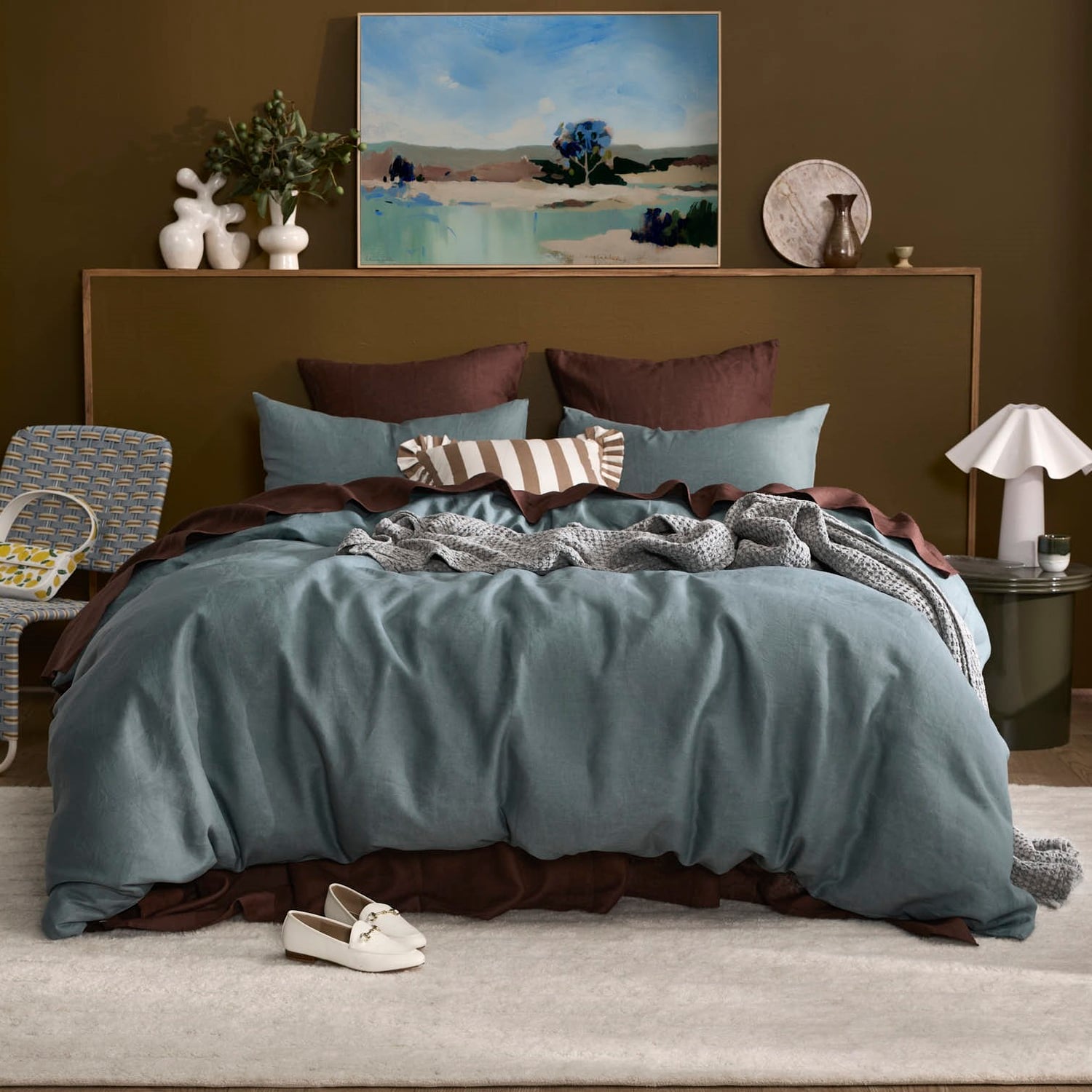 Pure French Flax Linen Quilt Cover Set
