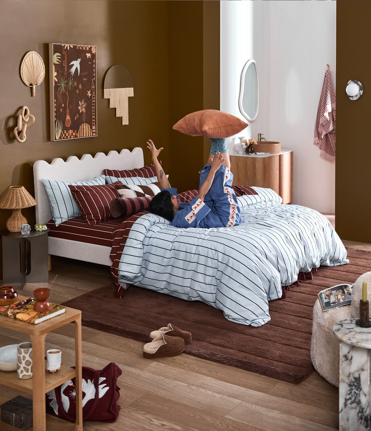 Josie Australian Cotton Fitted Sheet Set
