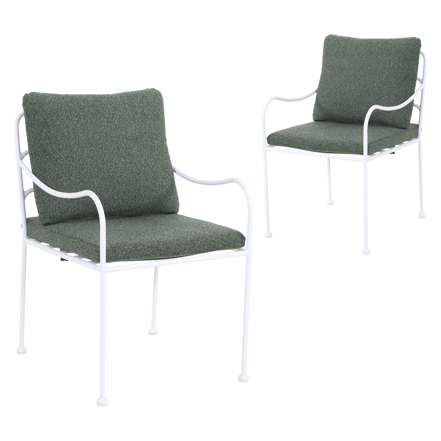 Breeze Boucle Outdoor Dining Chairs