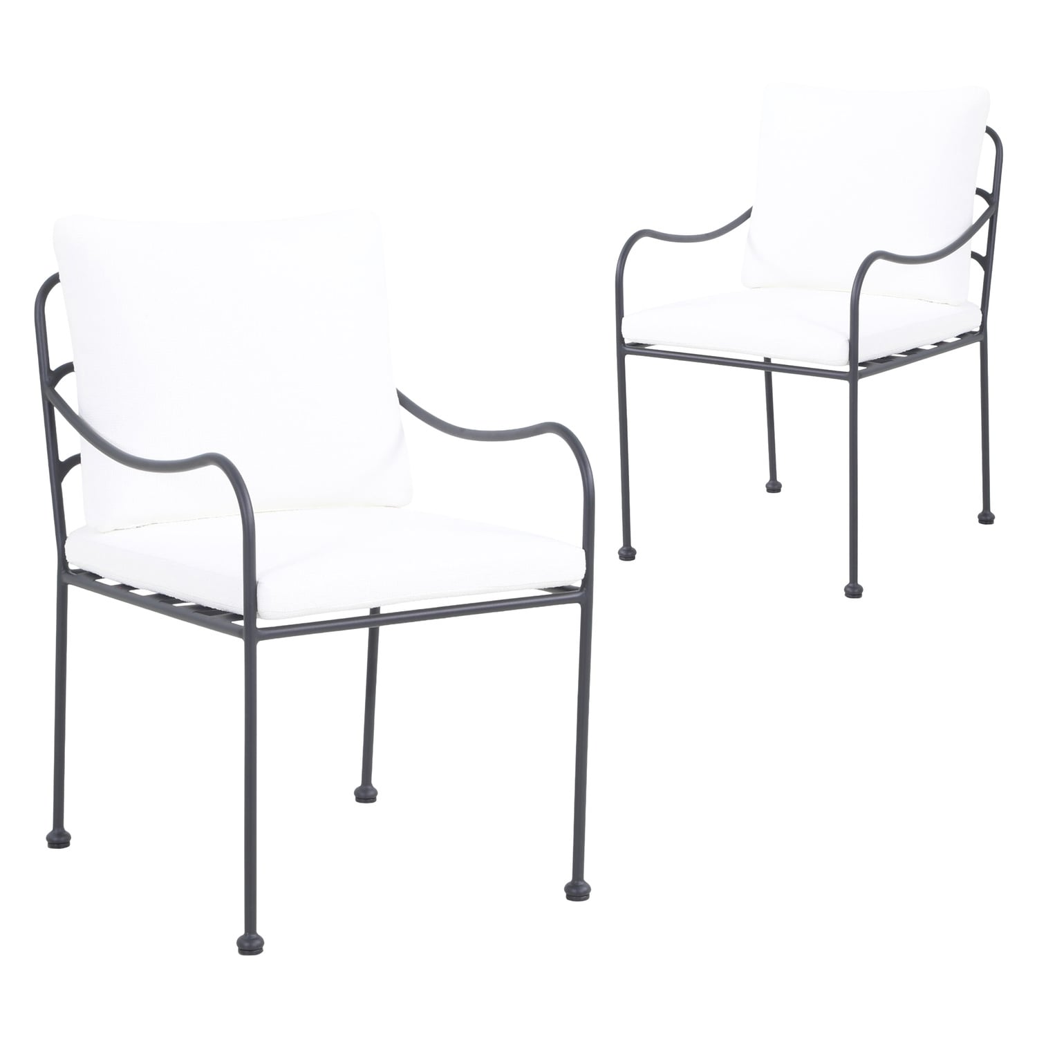 Breeze Boucle Outdoor Dining Chairs