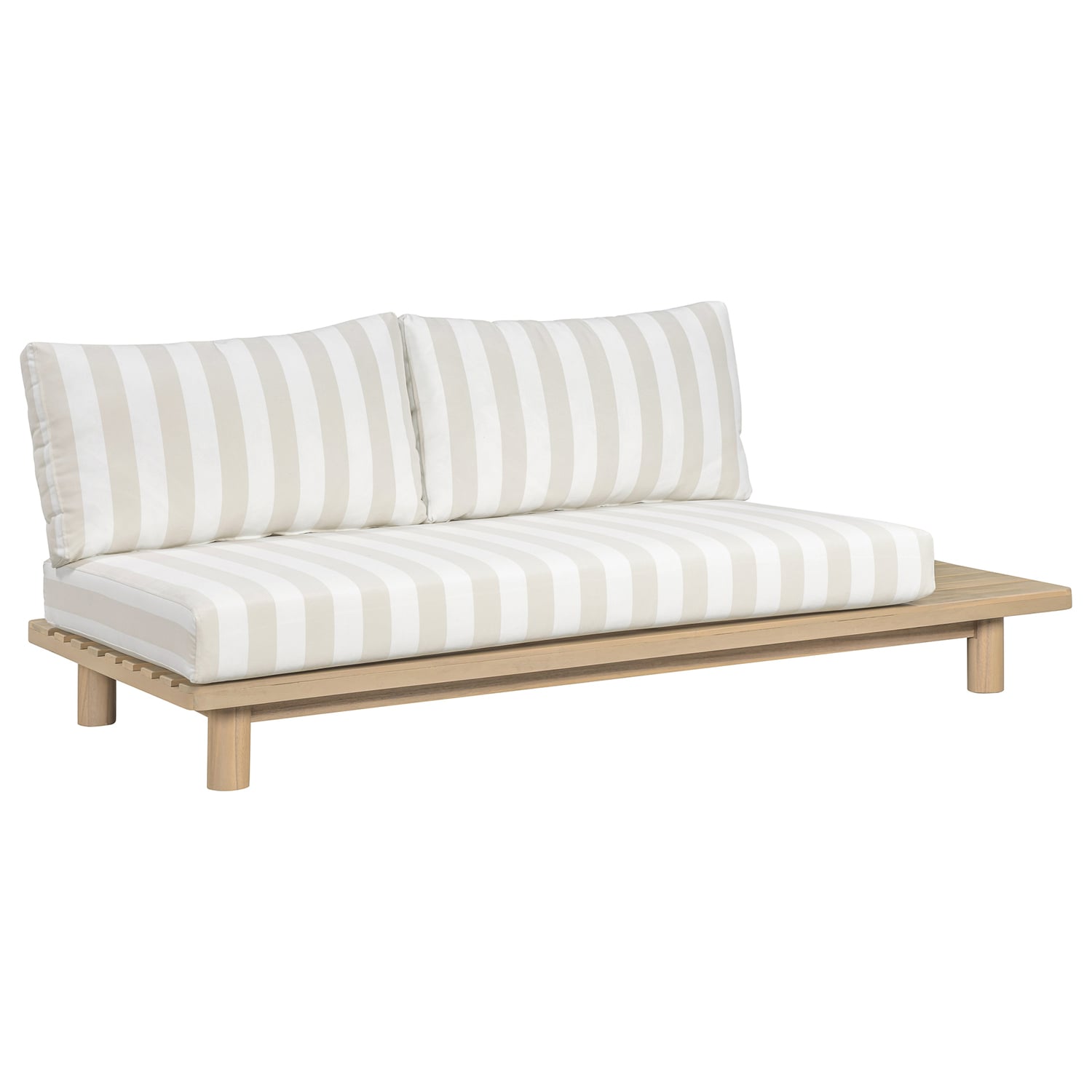 5 Seater Clifton Acacia Wood Outdoor Modular Lounge Set