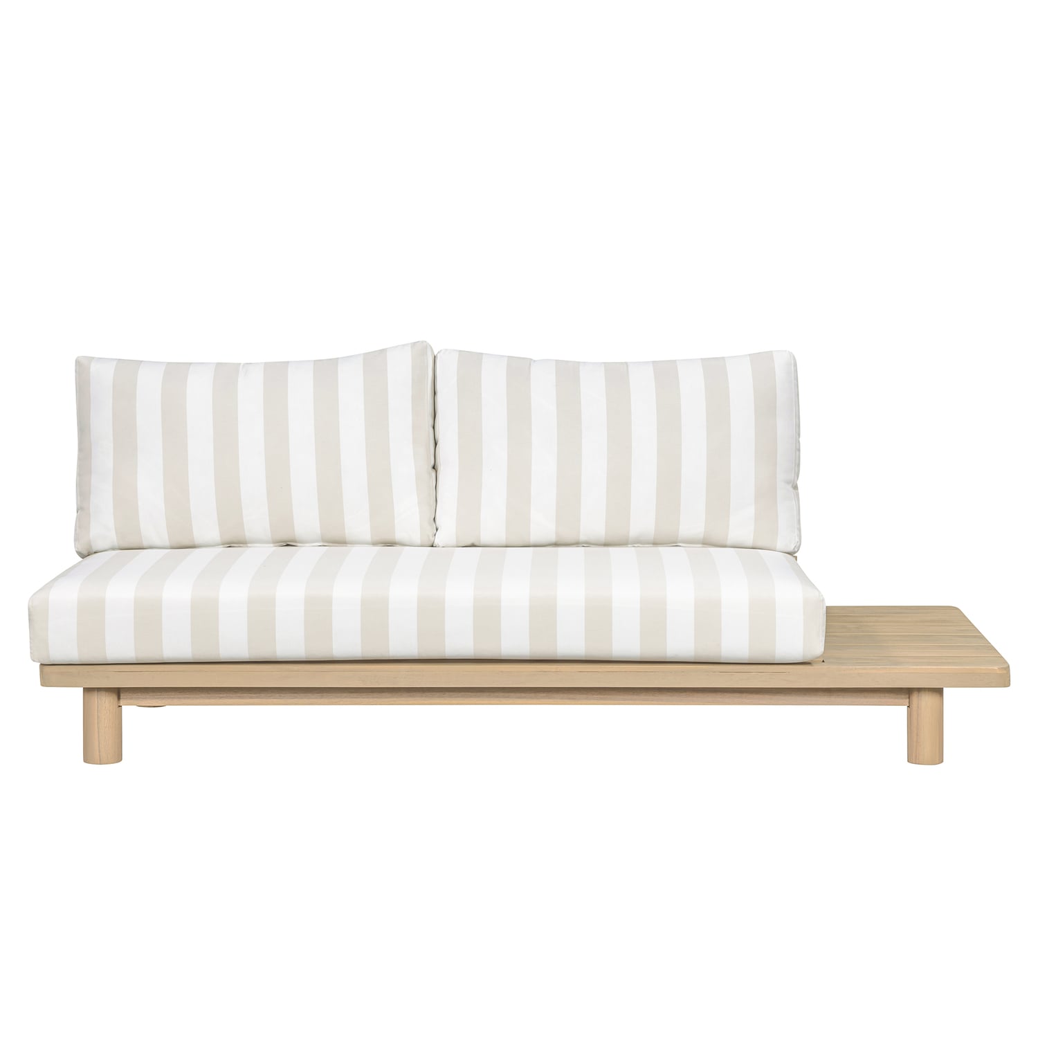5 Seater Clifton Acacia Wood Outdoor Modular Lounge Set