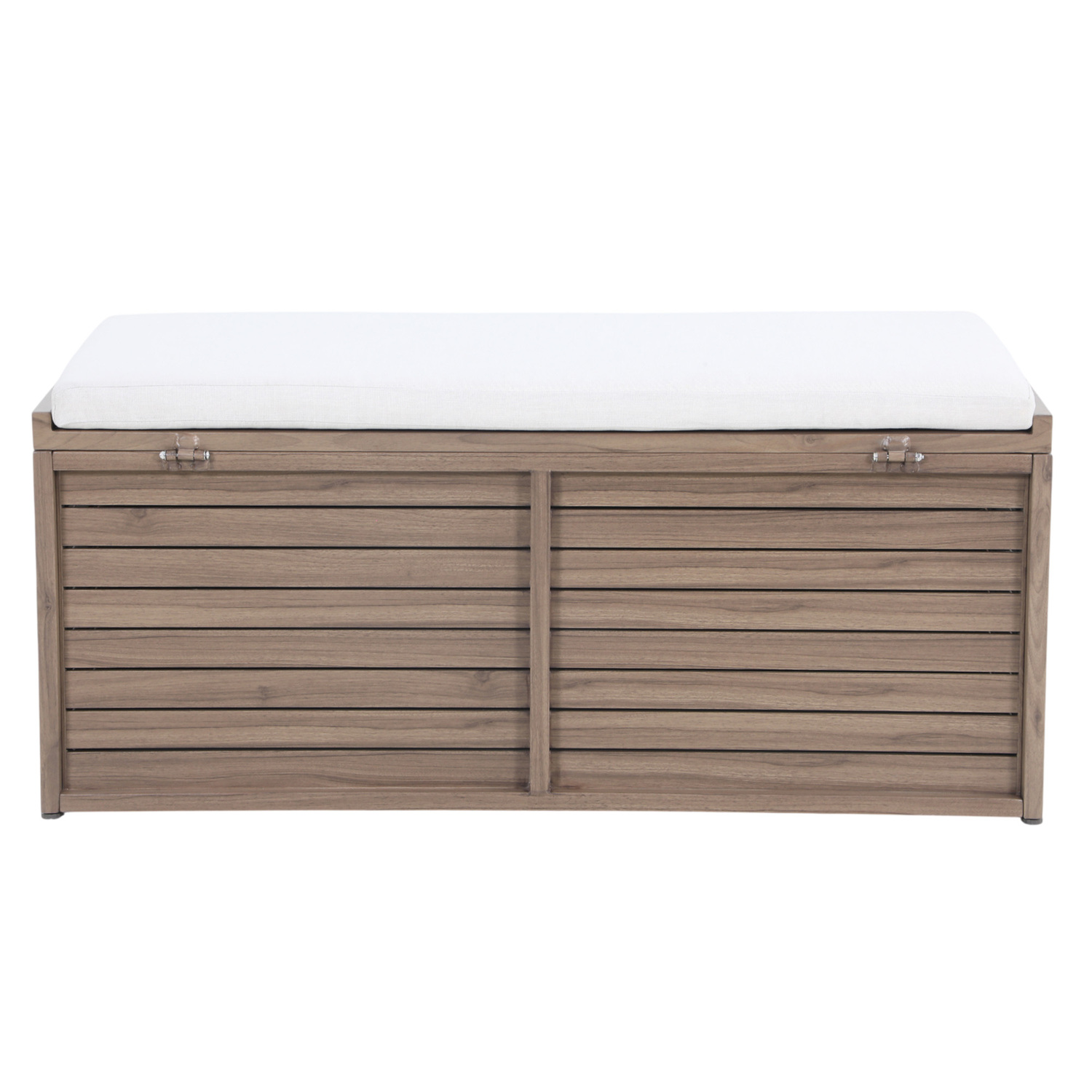 2 Seater Malibu Aluminium Outdoor Storage Bench