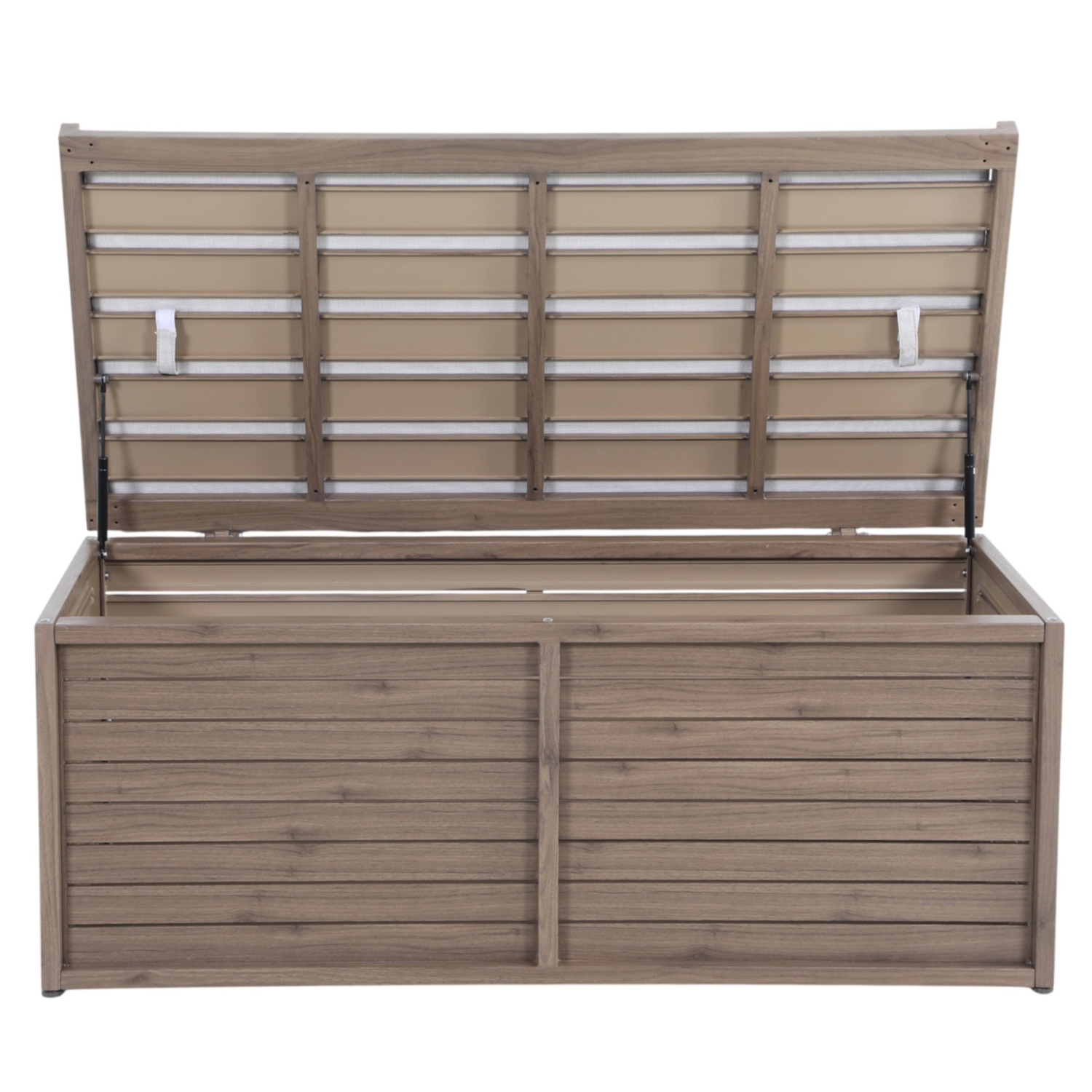 2 Seater Malibu Aluminium Outdoor Storage Bench