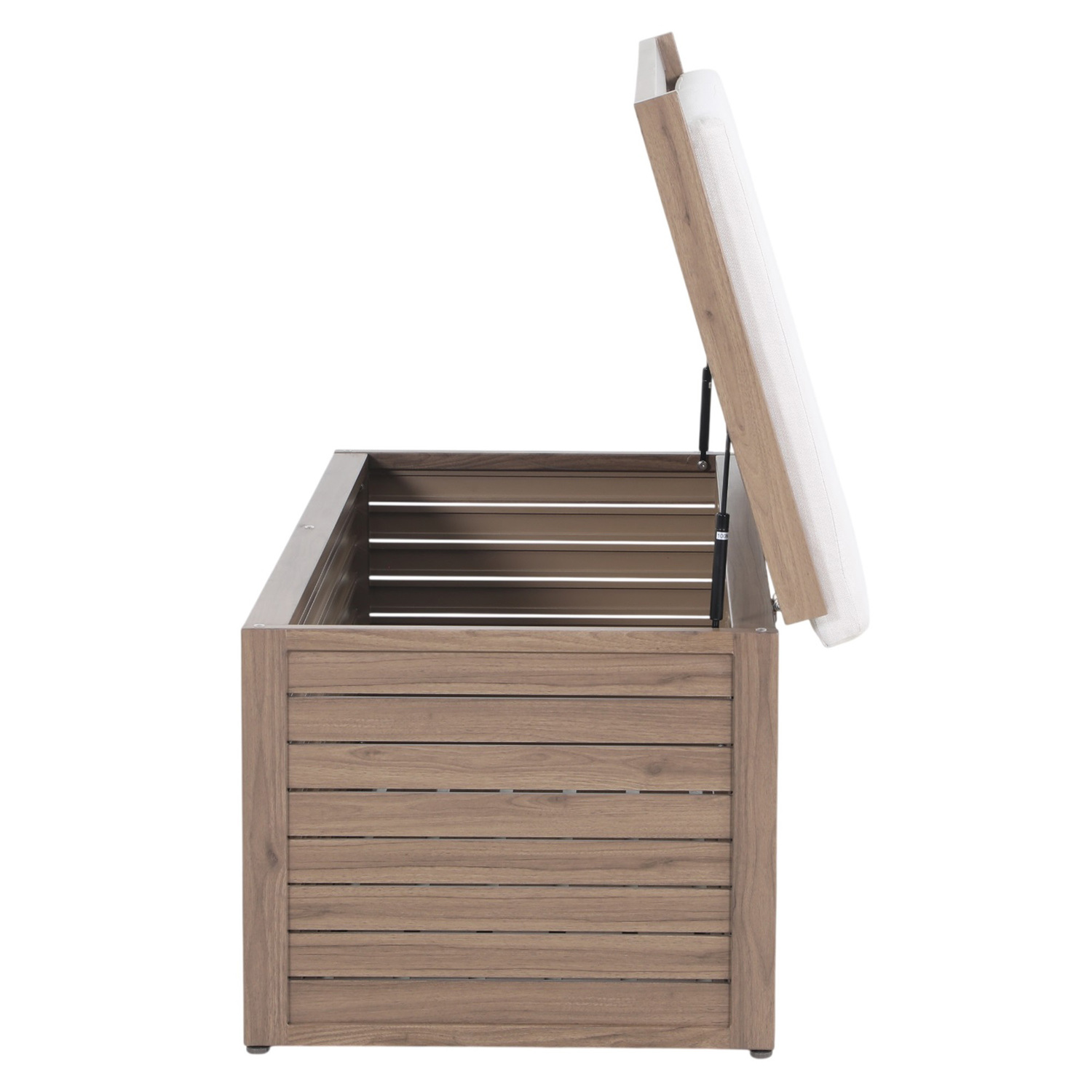 2 Seater Malibu Aluminium Outdoor Storage Bench