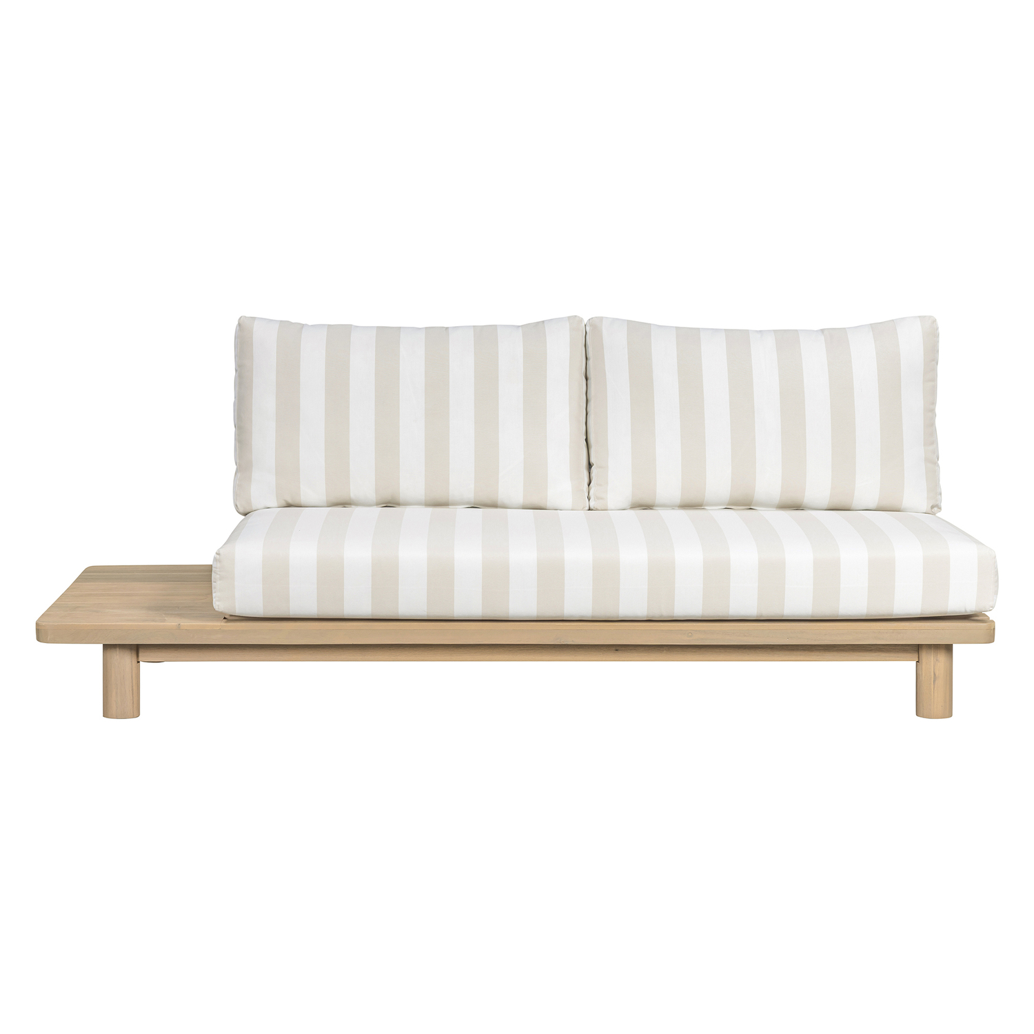 5 Seater Clifton Acacia Wood Outdoor Modular Lounge Set