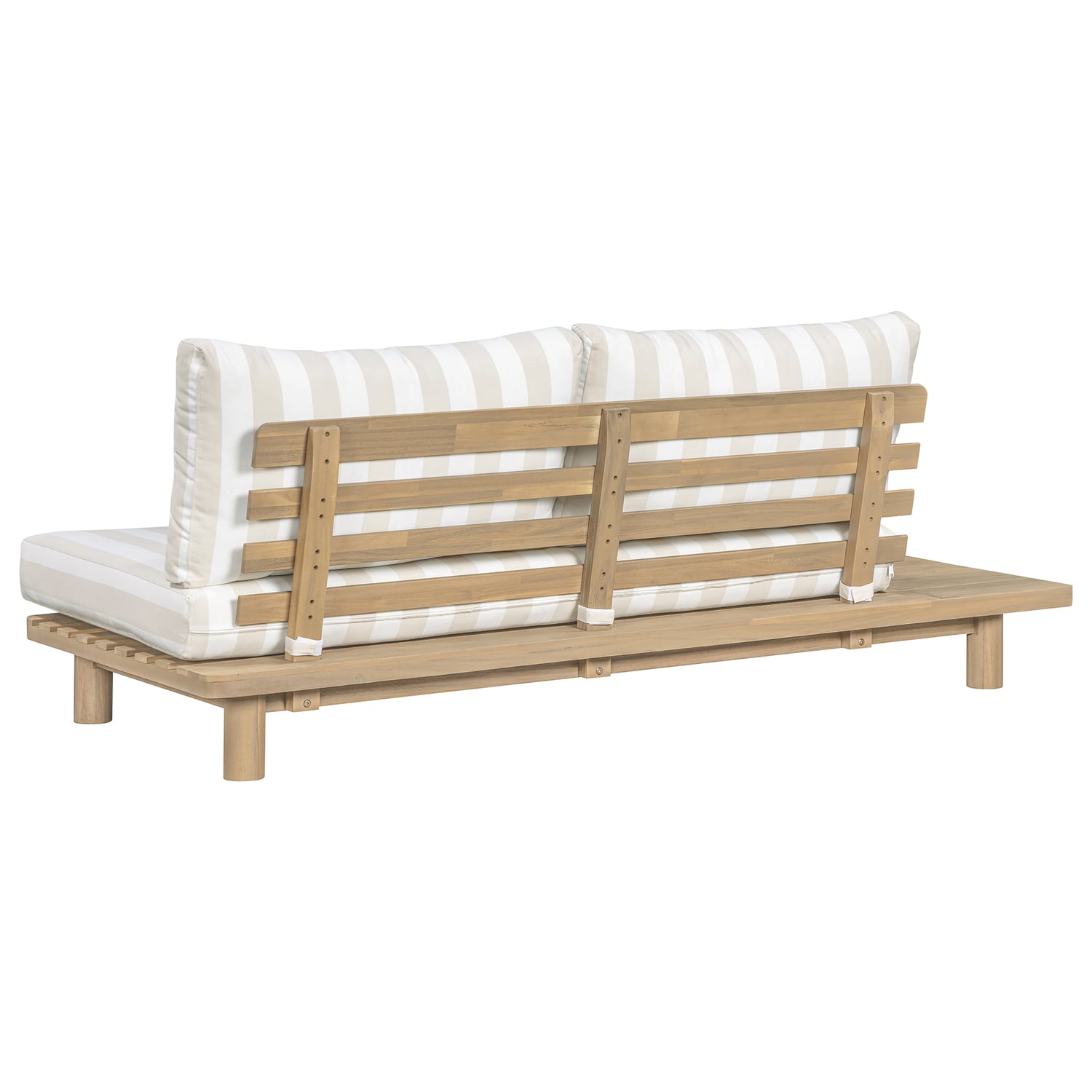 5 Seater Clifton Acacia Wood Outdoor Modular Lounge Set