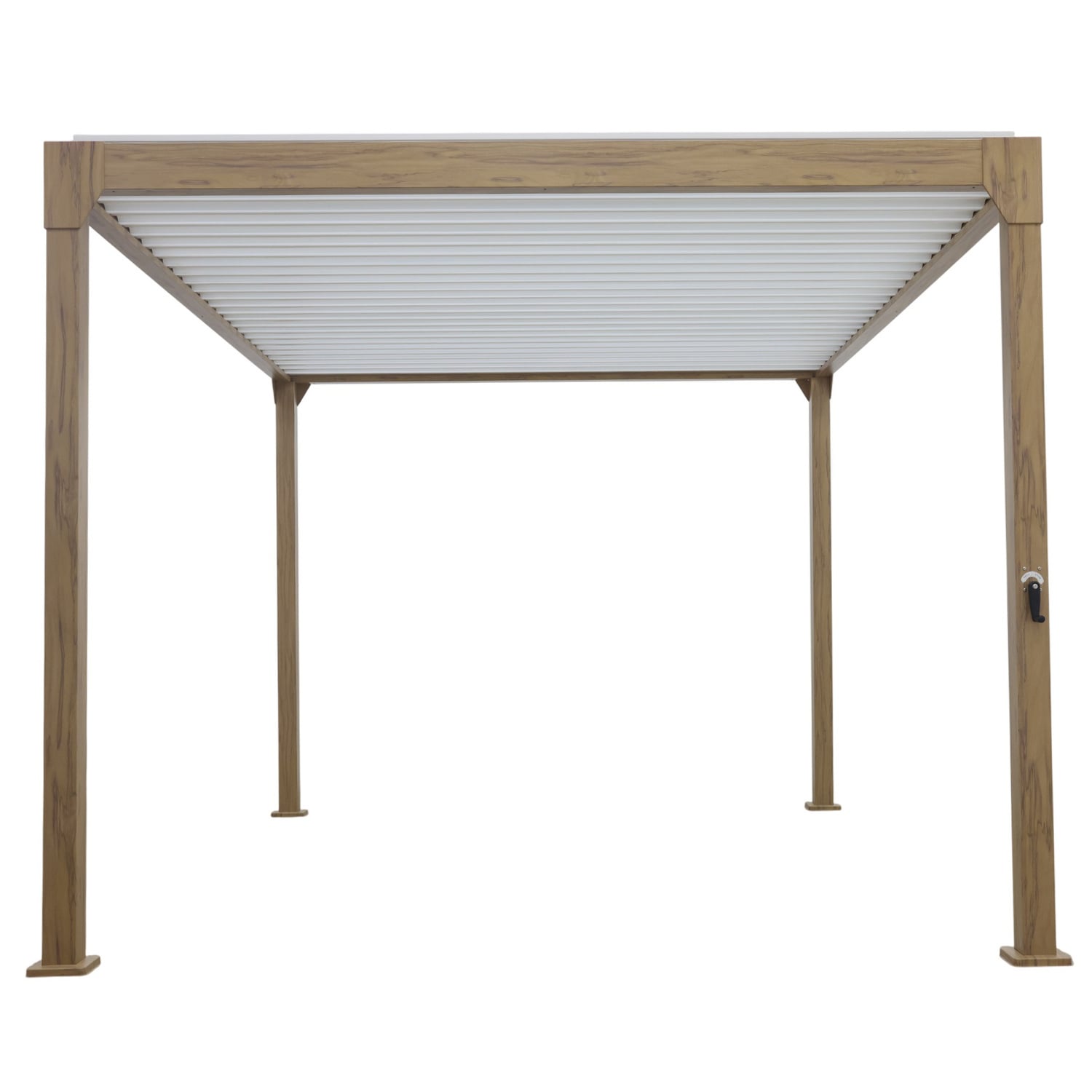 3 x 4m Arki Louvred Steel & Aluminium Gazebo