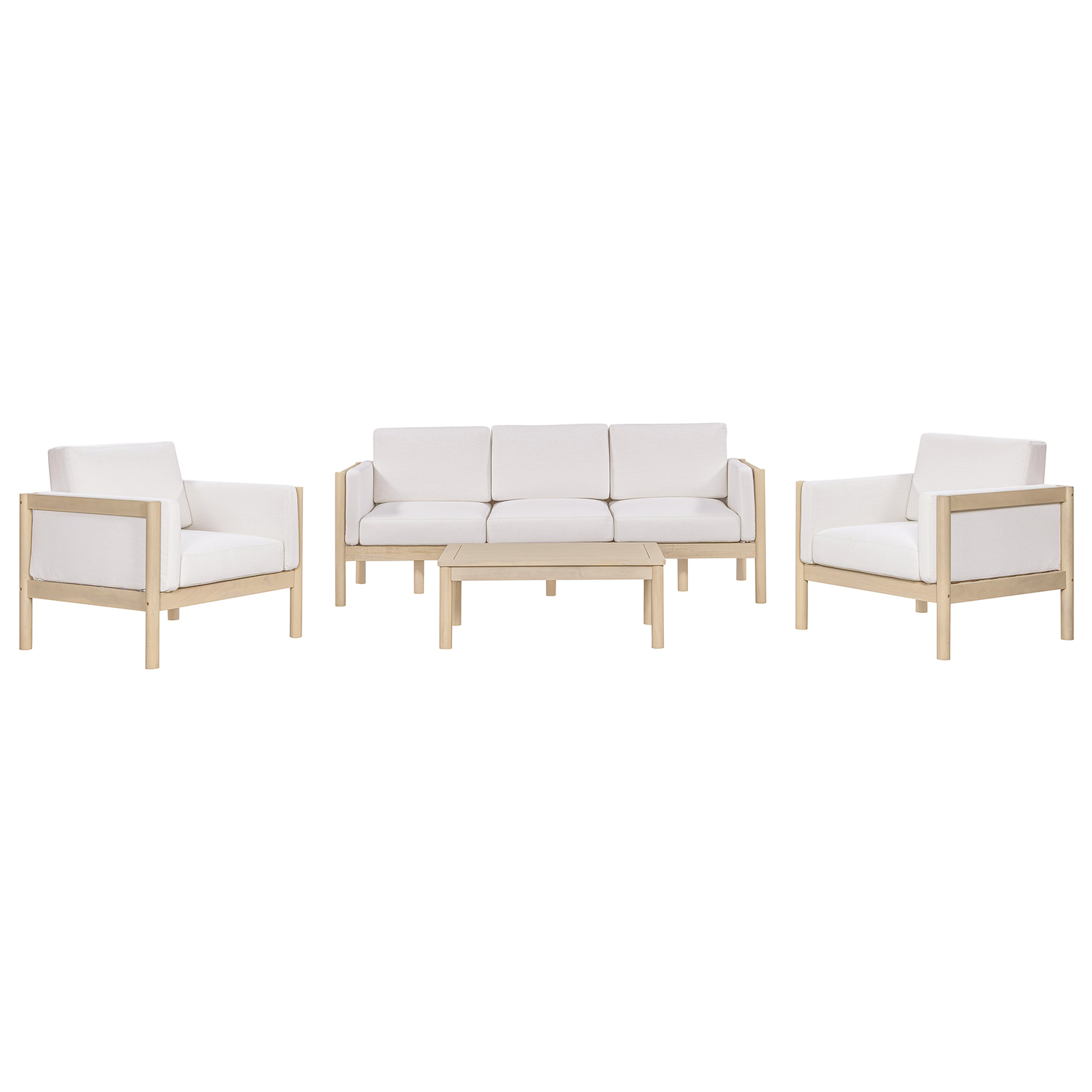 5 Seater Olive Green River Outdoor Sofa Set
