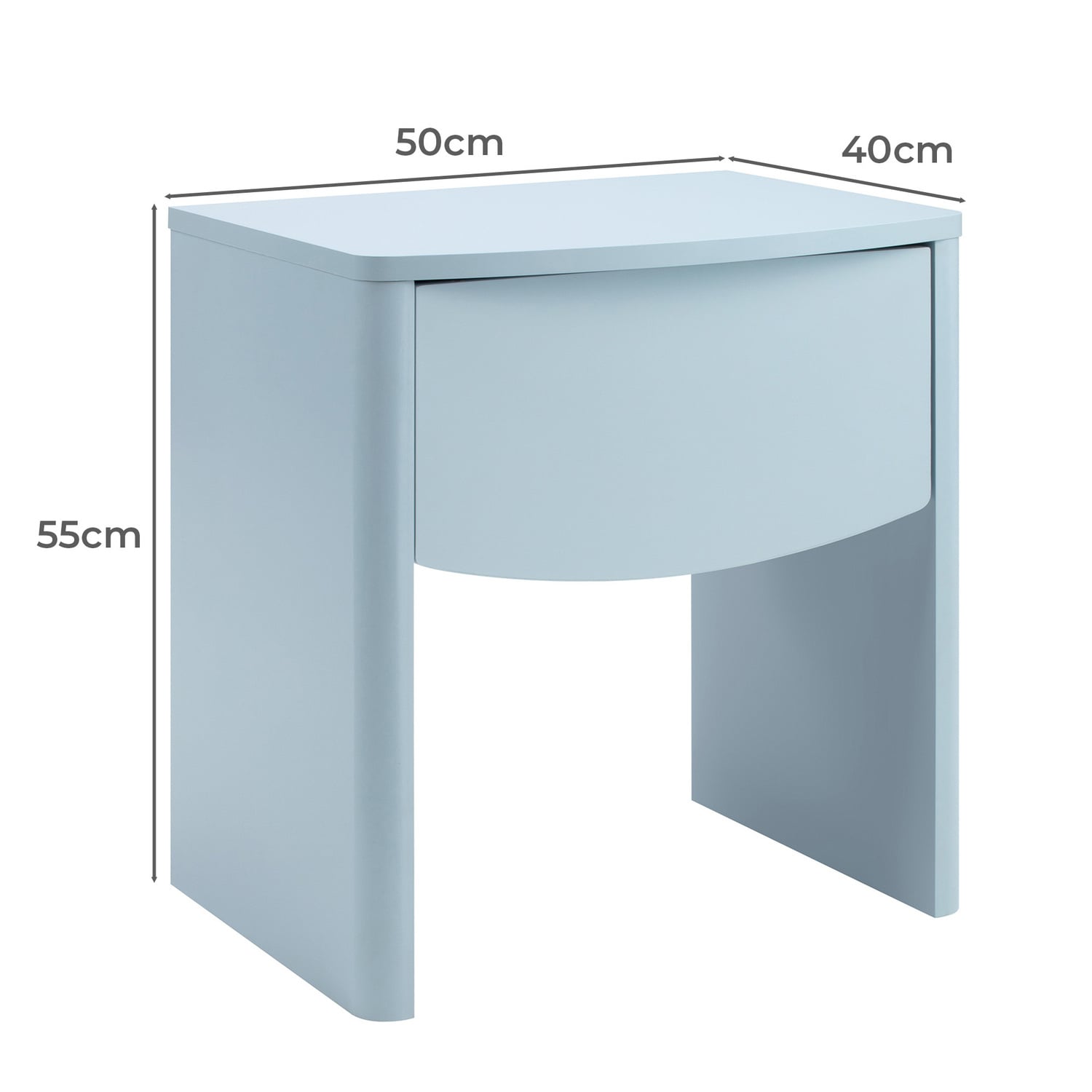 Kira 1 Drawer Bedside Table