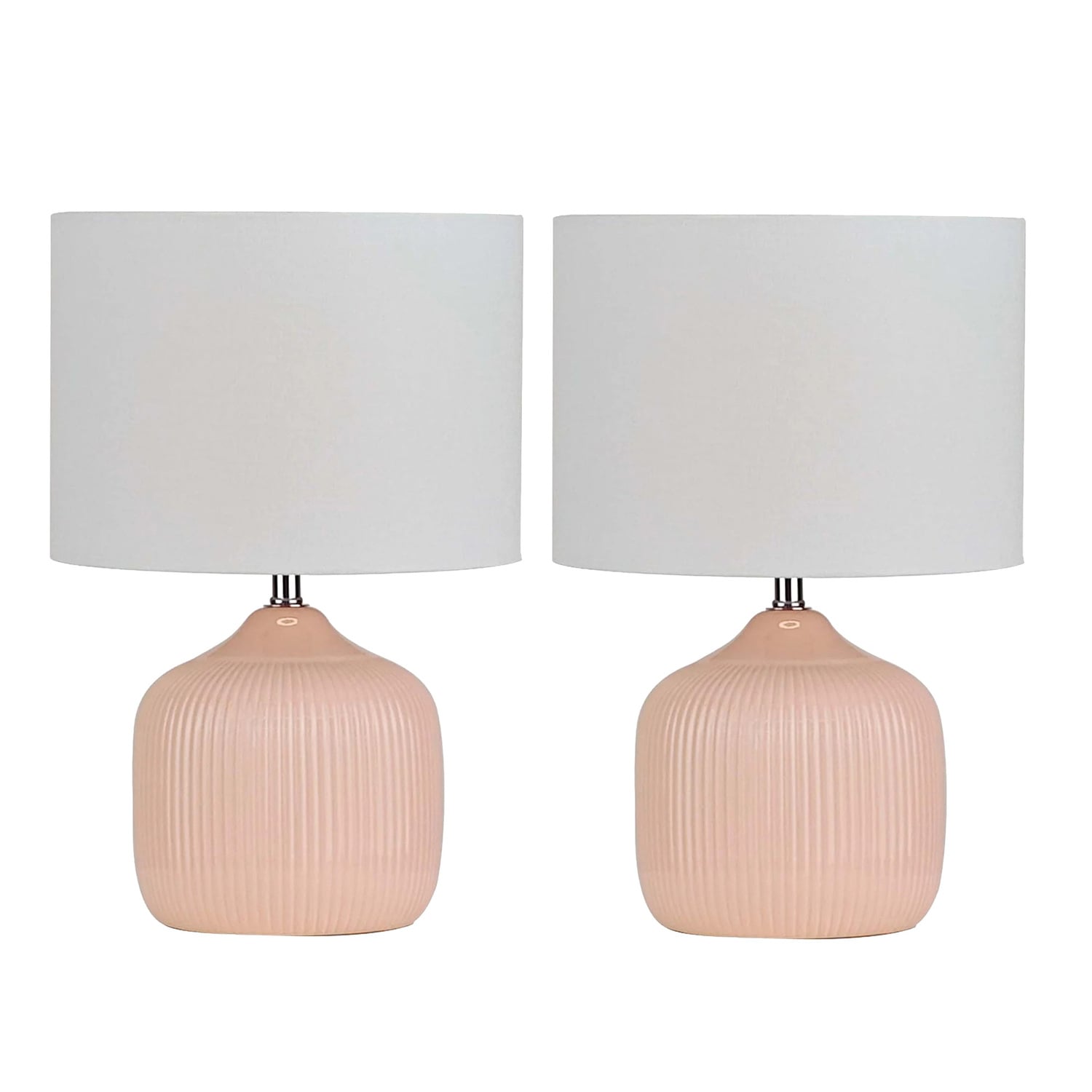 Darcy Ceramic & Linen Bedside Lamp