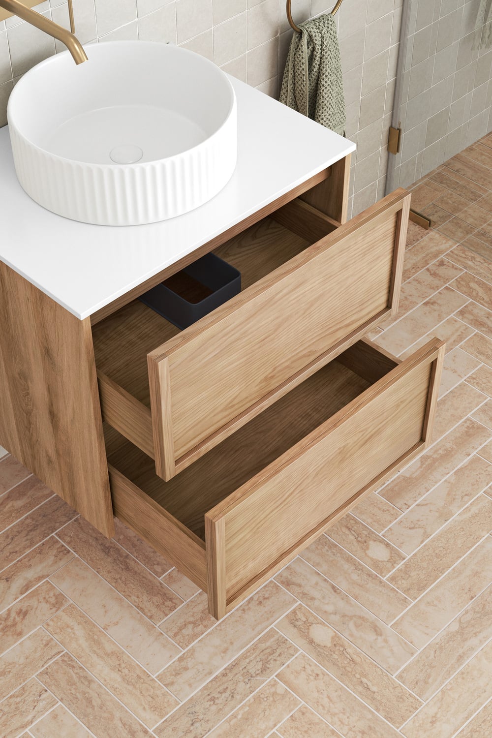 Cali 750mm Wall Hung Single Vanity