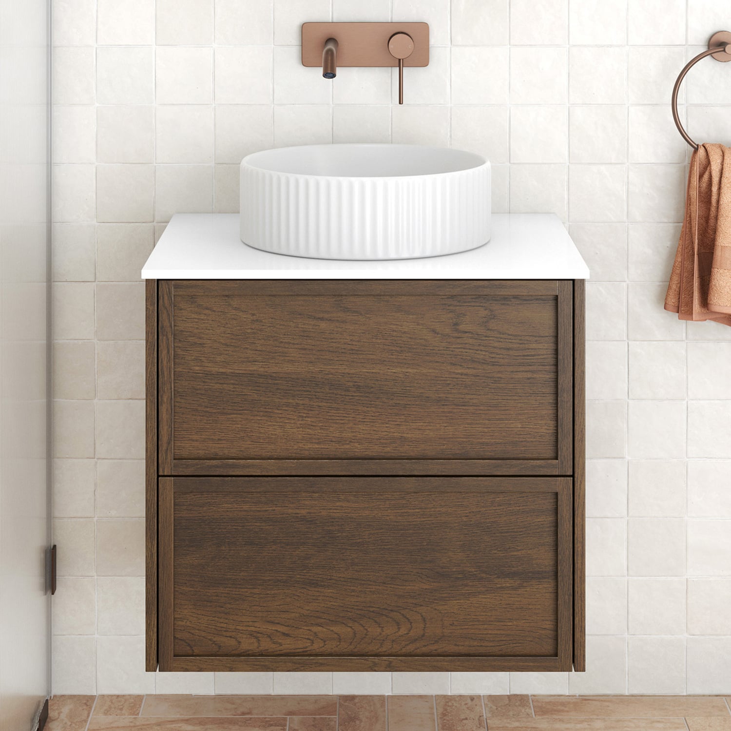 Cali 750mm Wall Hung Single Vanity