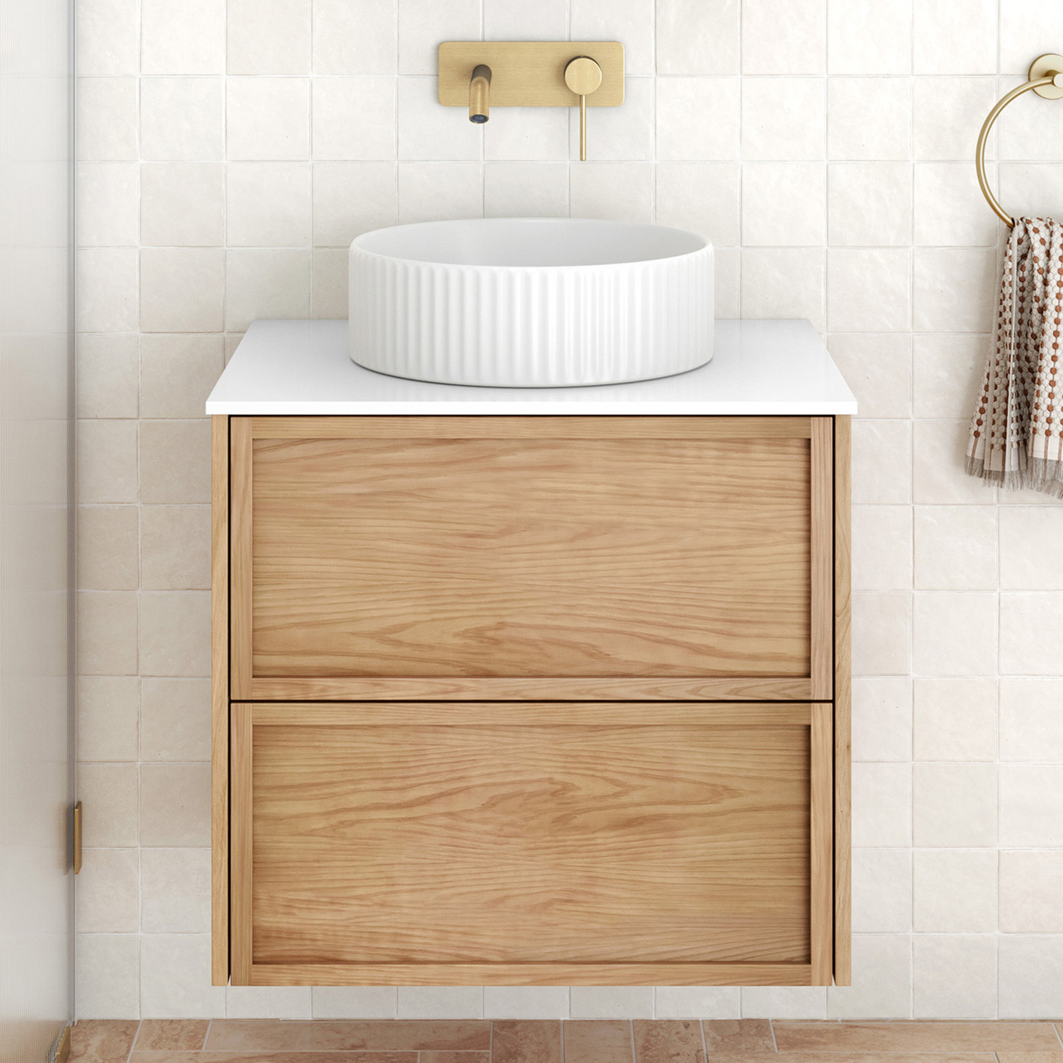 Cali 750mm Wall Hung Single Vanity