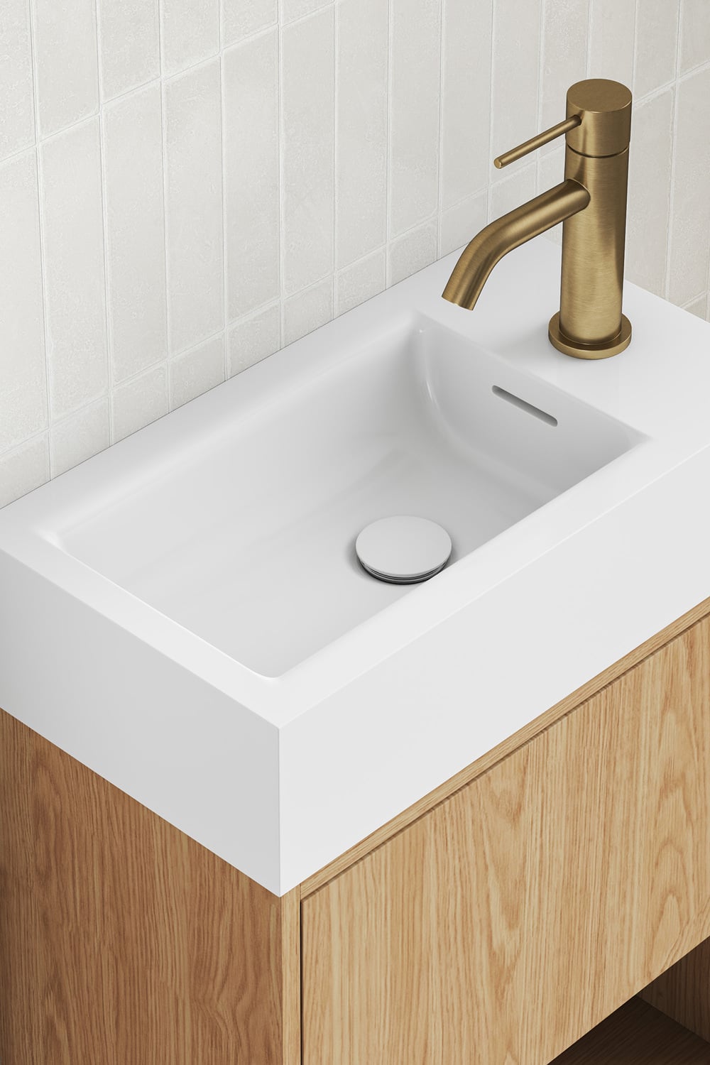 Mabel 460mm Wall Hung Single Vanity