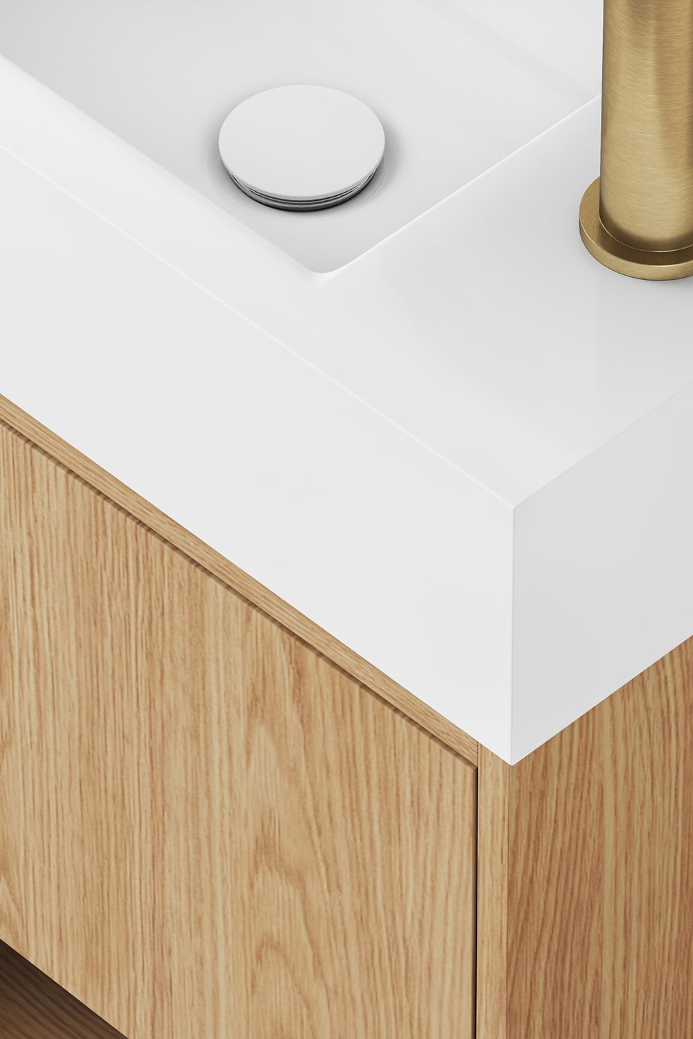 Mabel 460mm Wall Hung Single Vanity