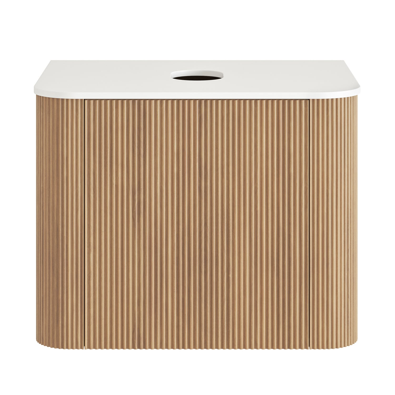Nomad 600mm Natural Wall Hung Single Vanity