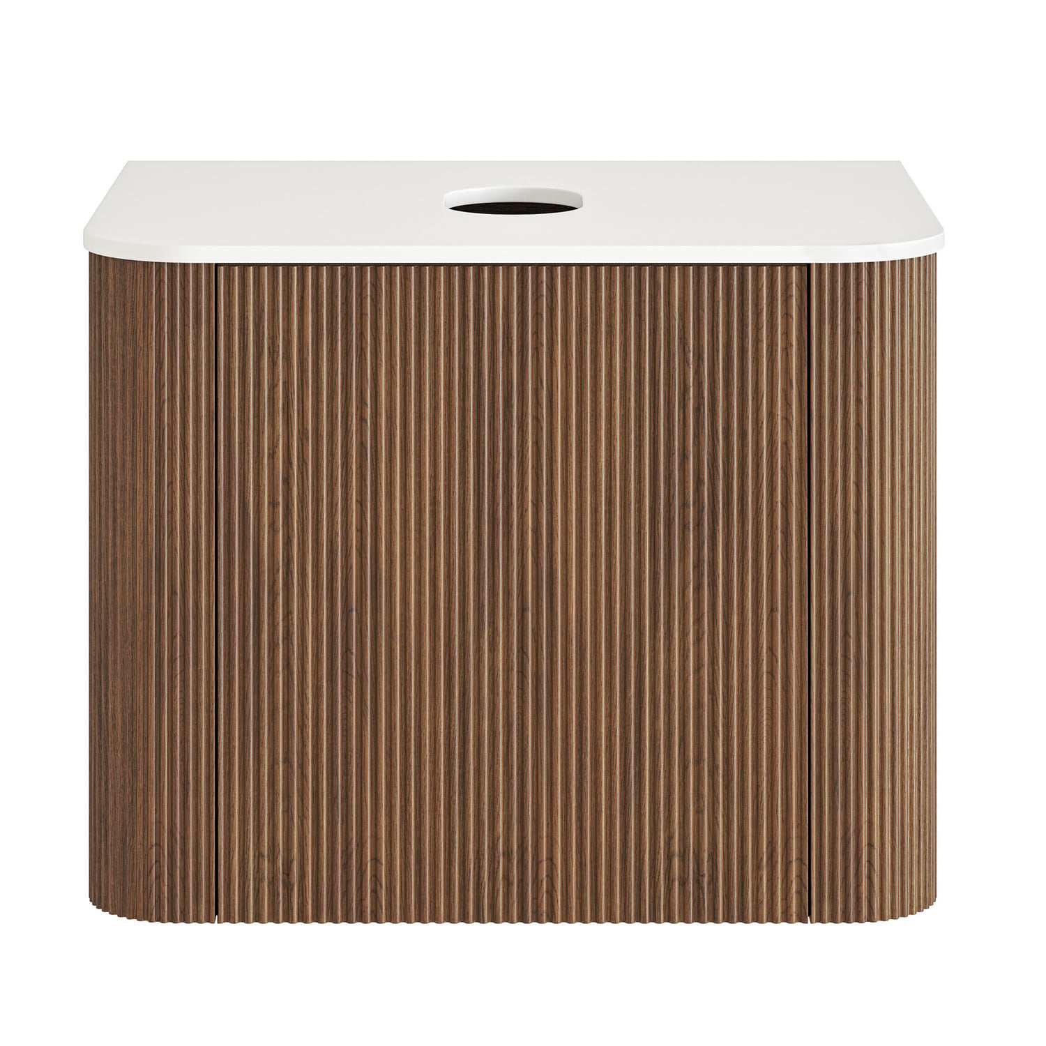Nomad 600mm Natural Wall Hung Single Vanity