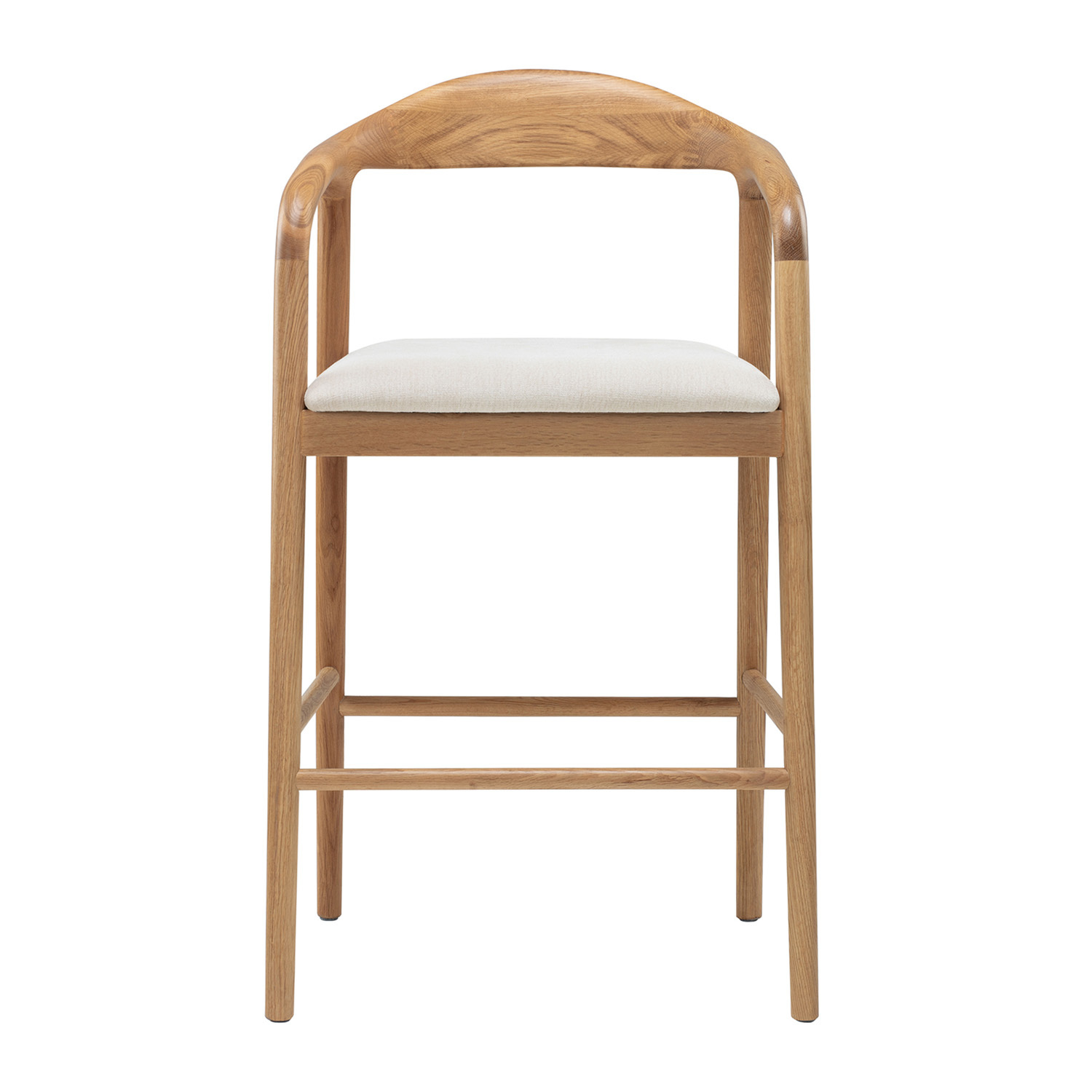 Jasper Oak Wood Bar Stool