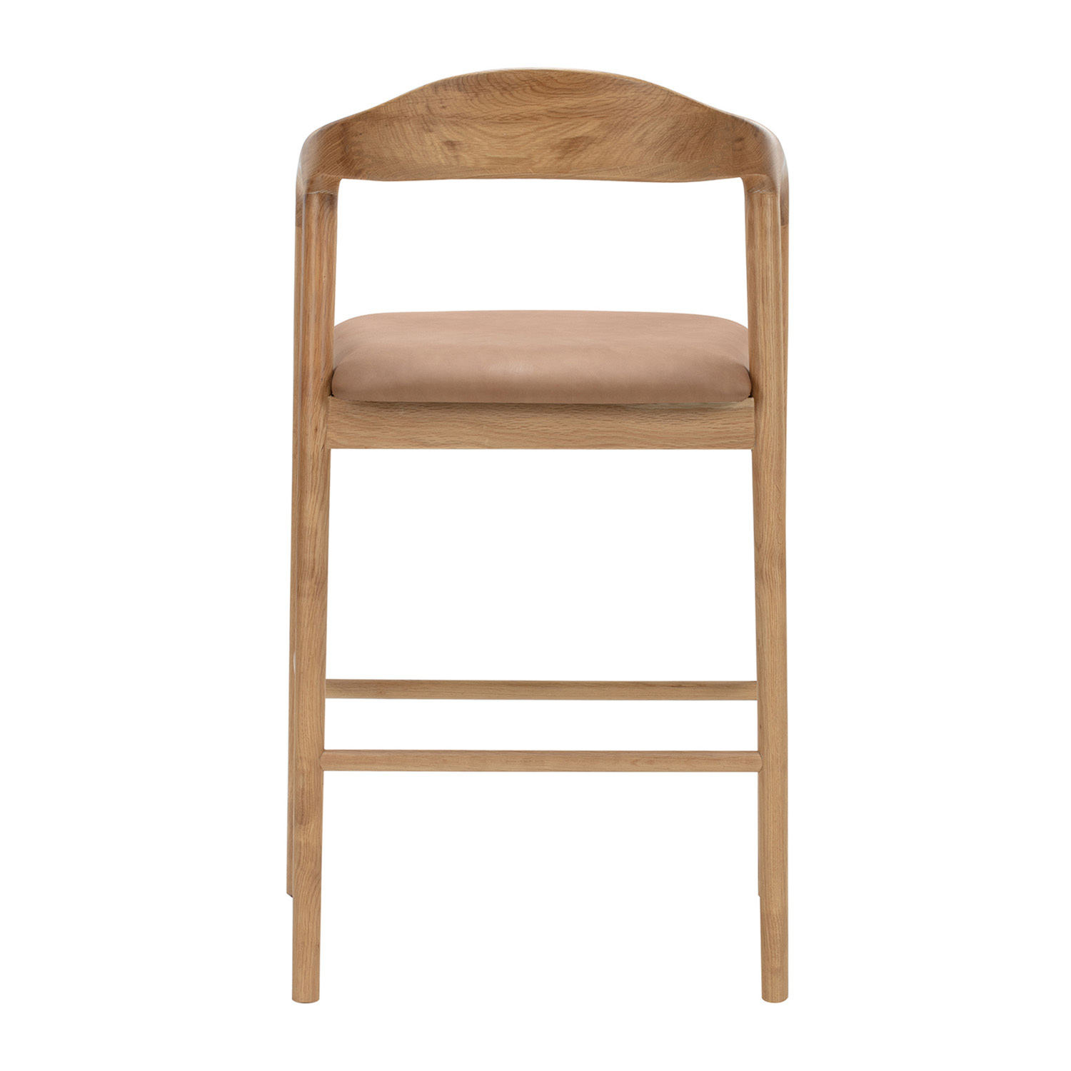 Jasper Oak Wood Bar Stool