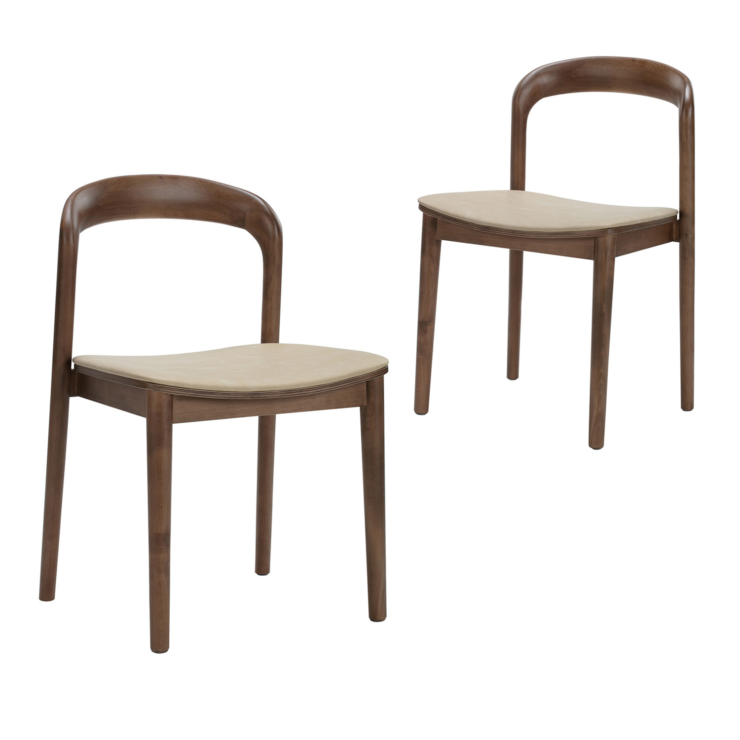 Monk Beech Wood Dining Chairs